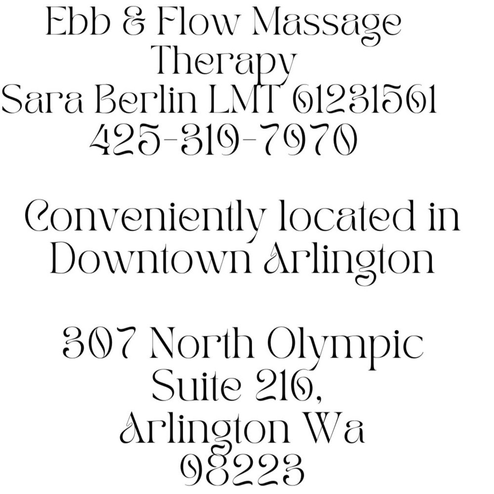 Services — Ebb and Flow Massage Therapy