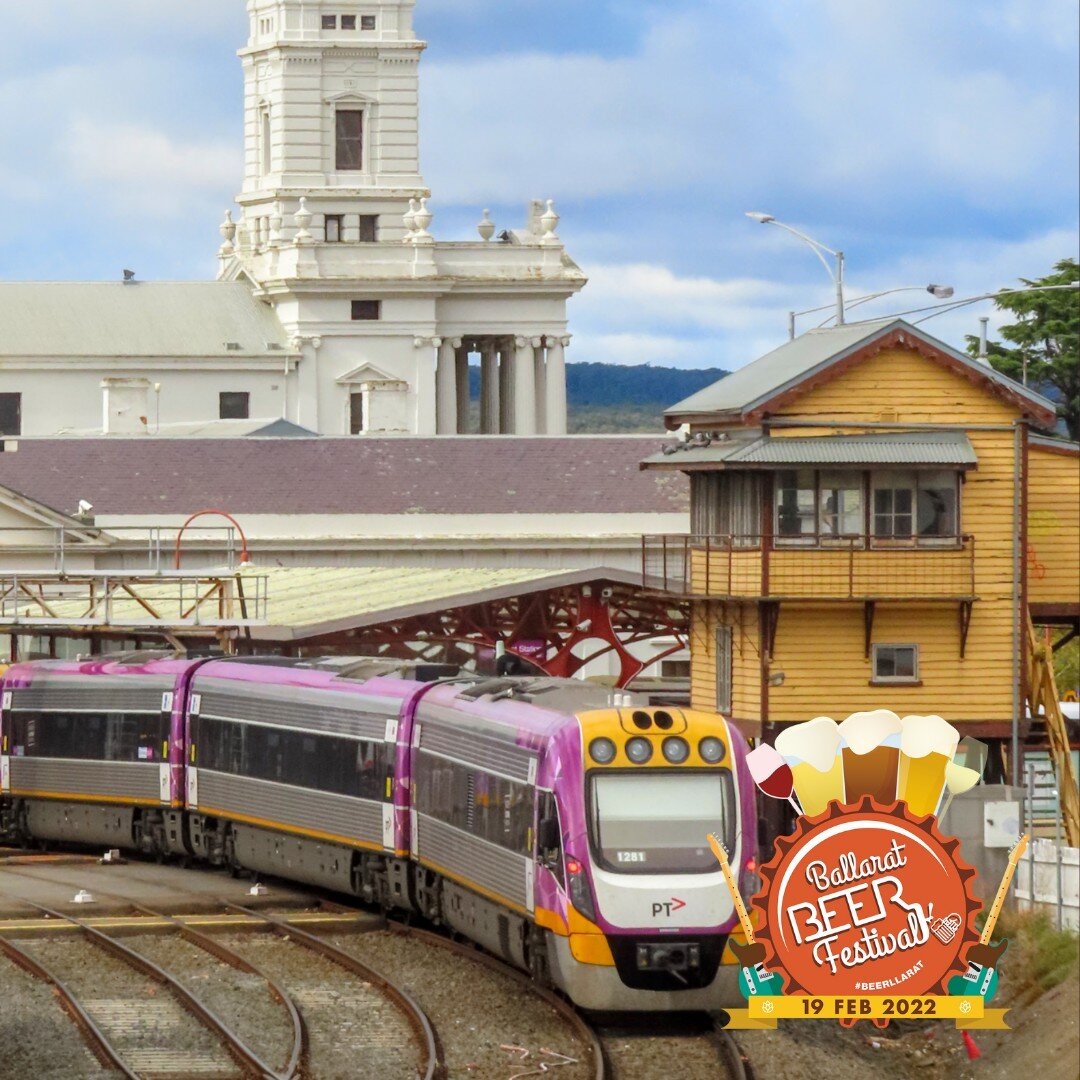 Coming up for the day or a stay?  Beer fest is a one and a half hour drive from Melbourne or jump on the V-Line at Southern Cross for an easy train ride north! Your beer goodness stop is Wendouree Station, which is one stop after Ballarat Station, fr
