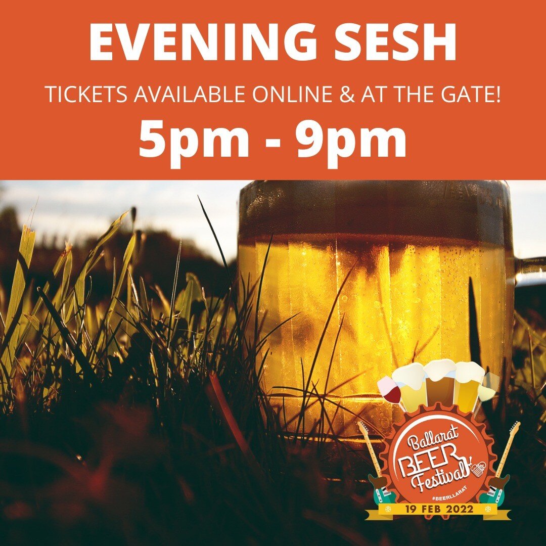 Beer, sunsets and the legend himself Russell Morris 🍻 Tix online and at the gate ballaratbeerfestival.com.au

Proudly supported by Haymes Paint and SCA Ten