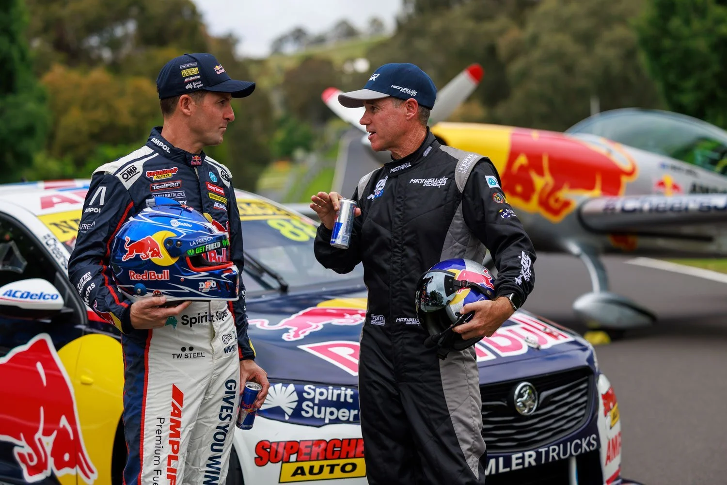 Matt Hall and Red Bull Ampol Racing 