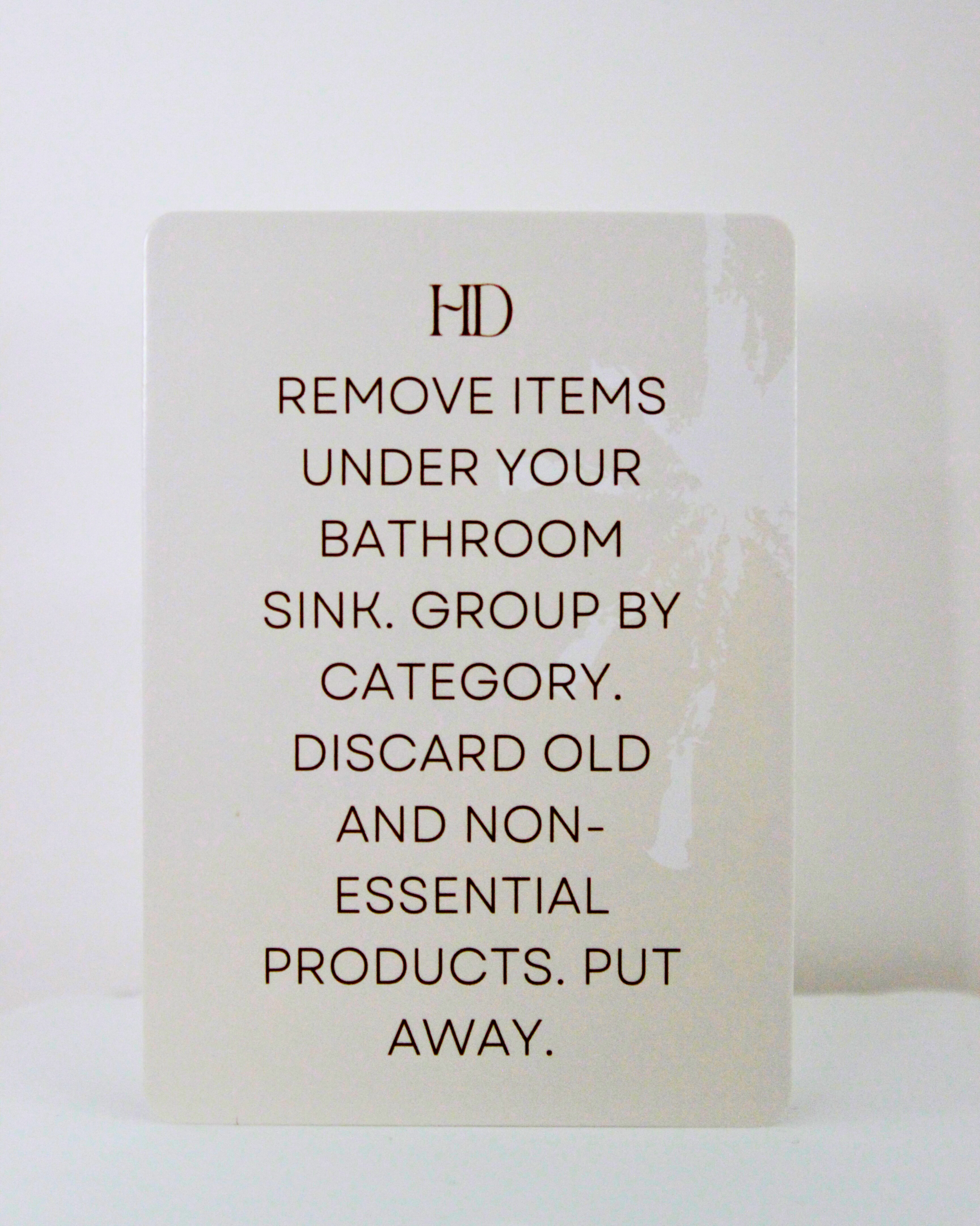 Declutter Deck® by Hack Decks®