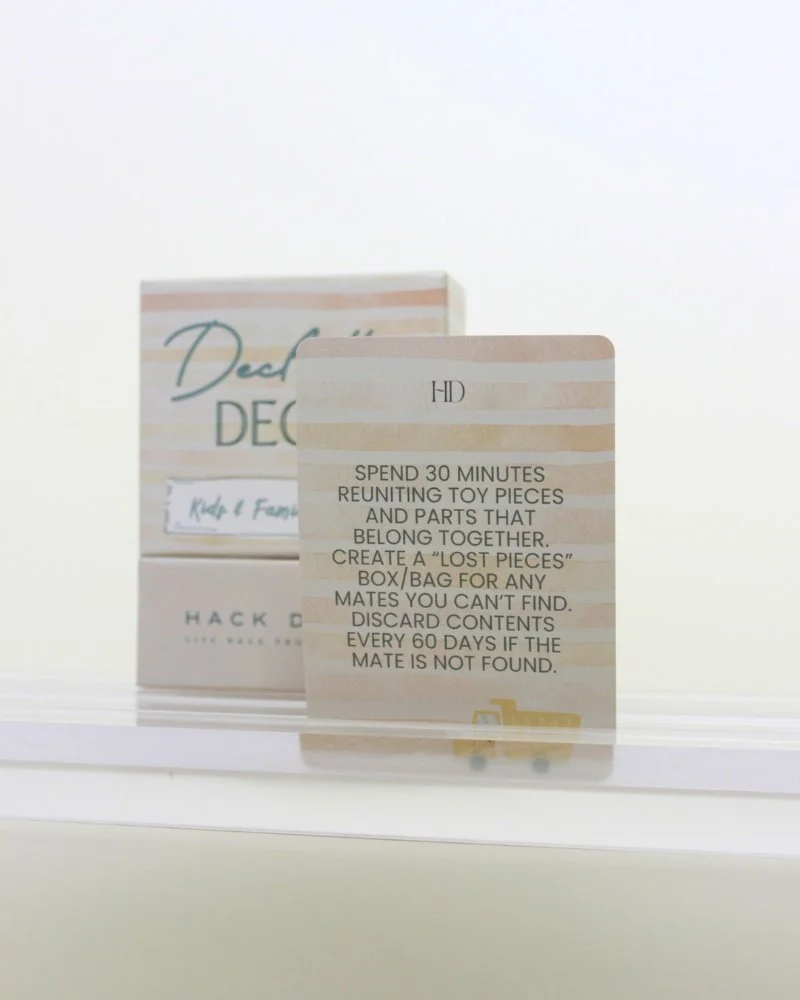 Declutter Deck® | Organizing Cards for Clutter-Free Living from The ...