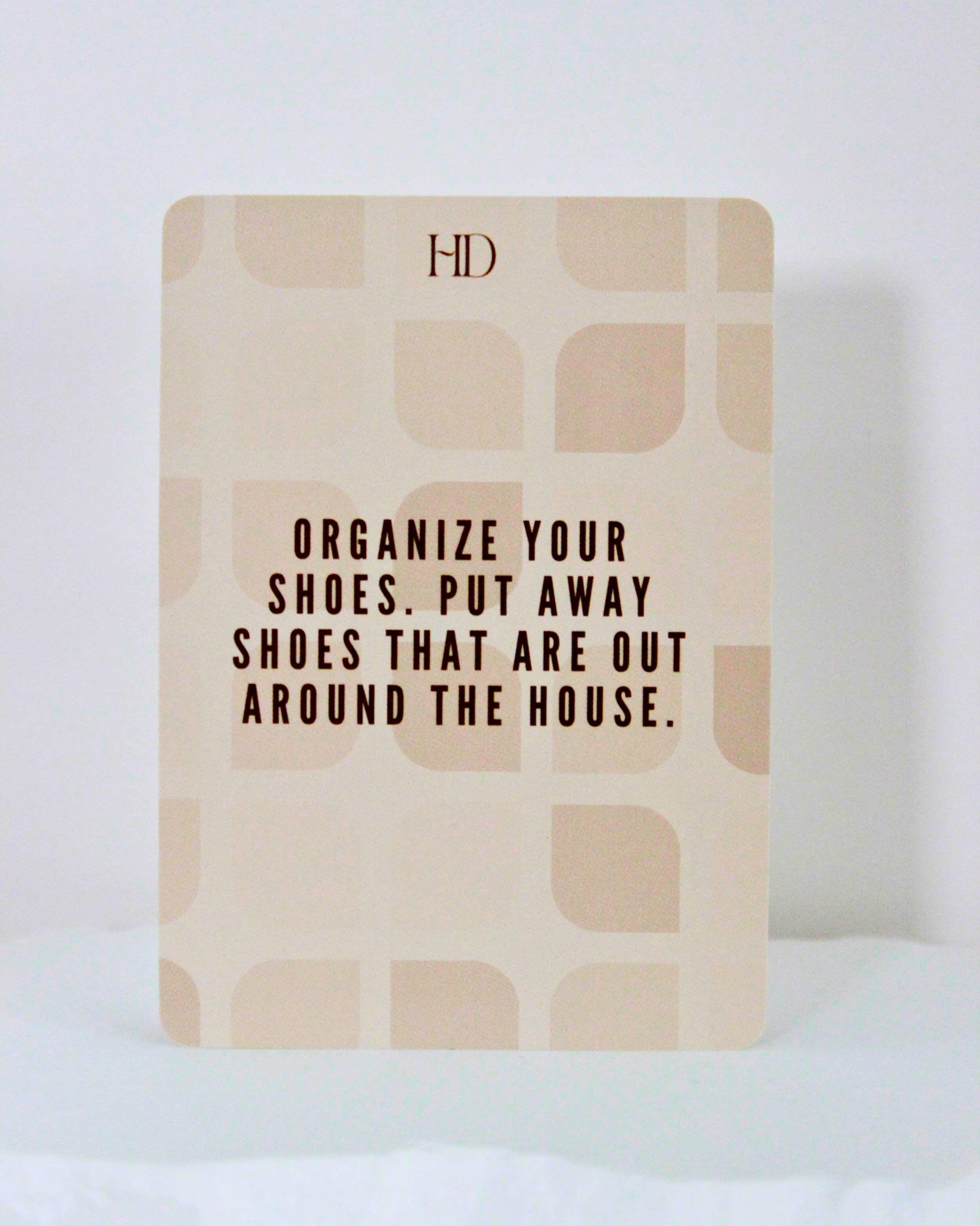 Ten Minute Tidying Tasks® from Hack Decks®