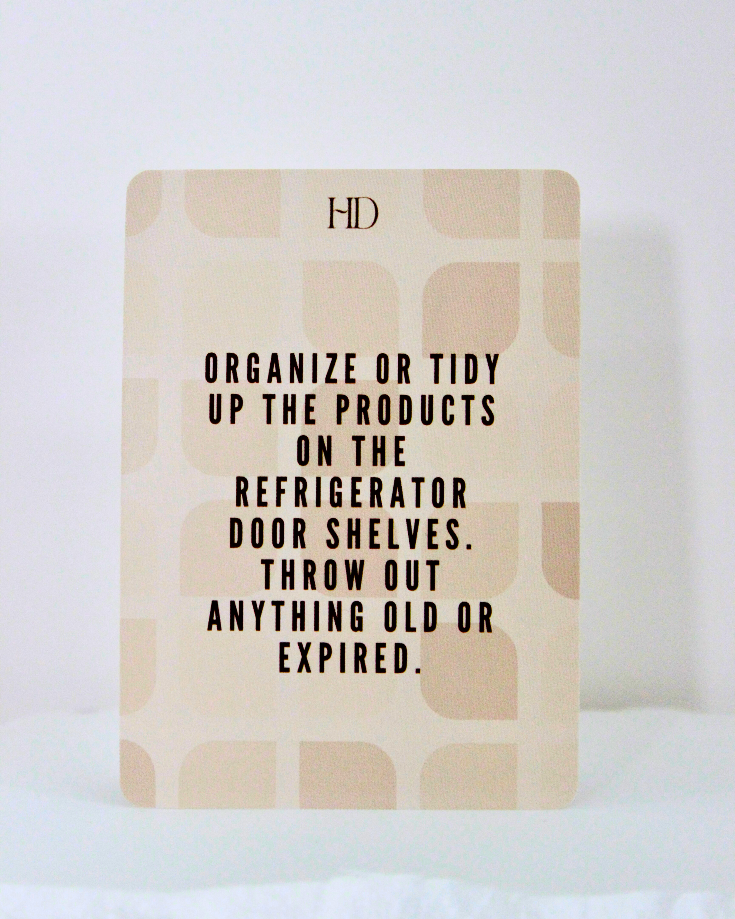 Ten Minute Tidying Tasks® from Hack Decks®