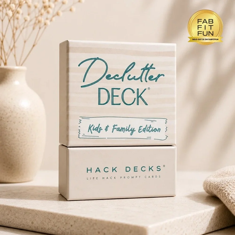 Declutter Deck® Kids & Family Edition: Toy Organization For Real Family Life