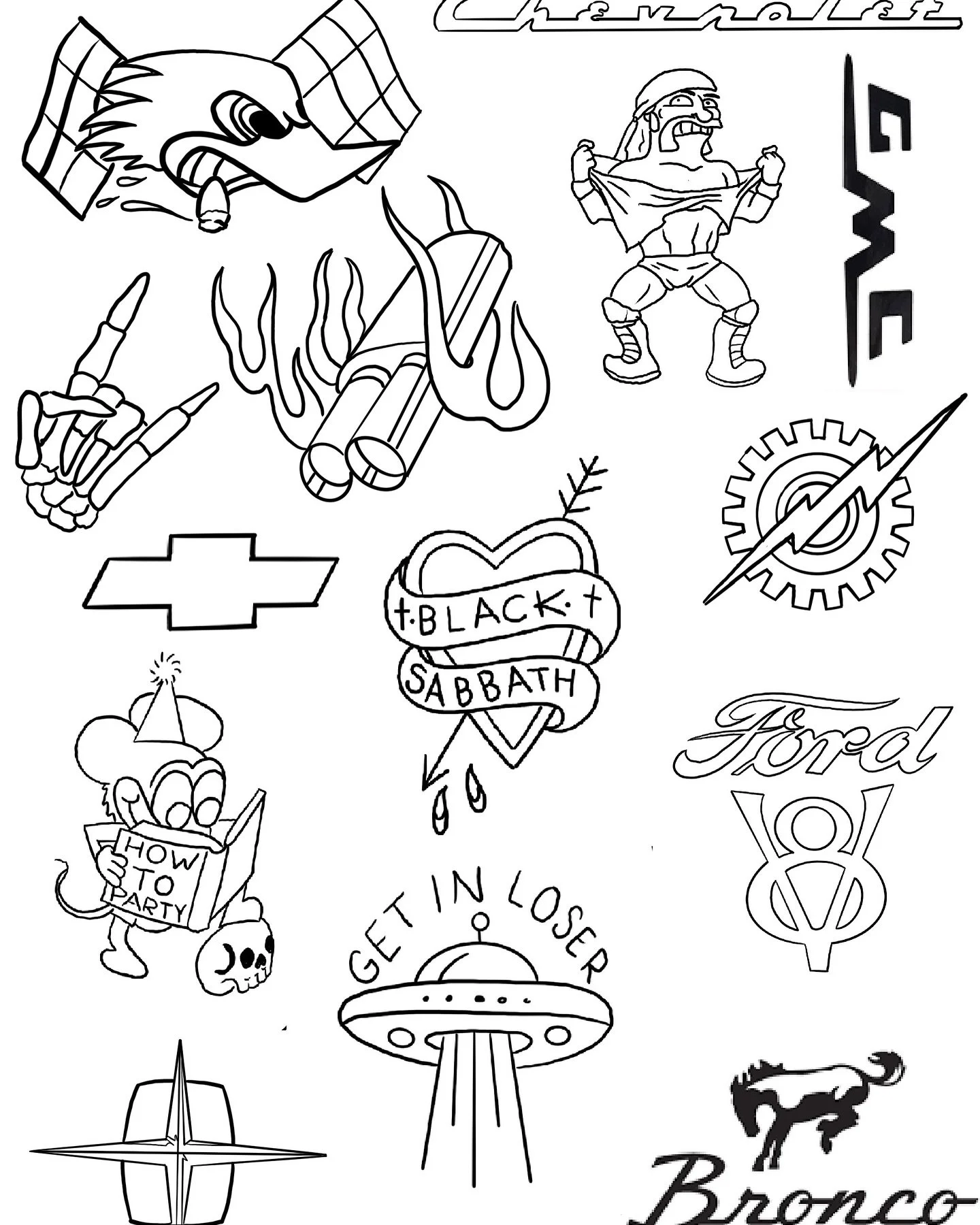 $100 Flash event Saturday during MotorFest 
Anyone with the wrist band from Marshall gets discounted flash tattoo of $50