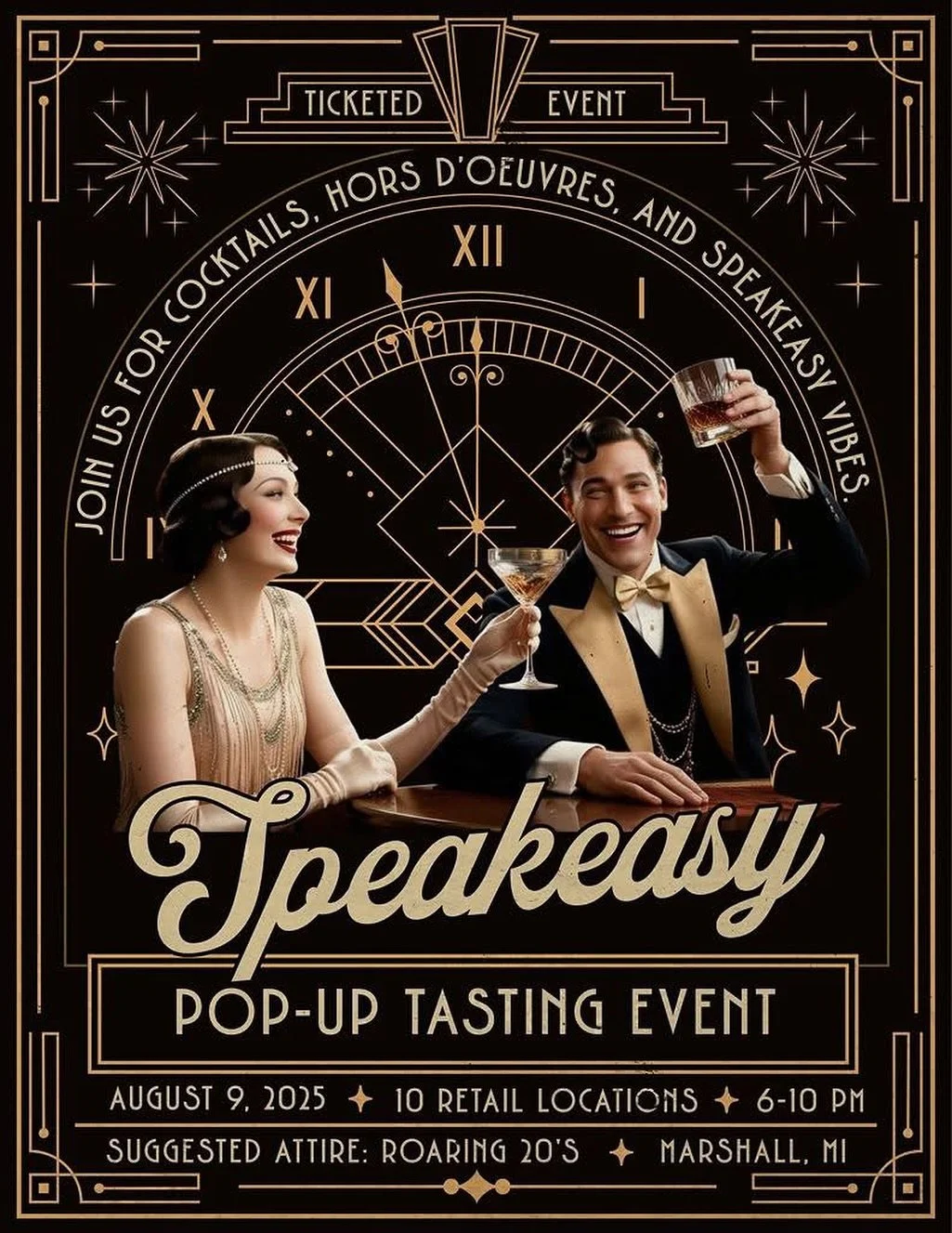 Does anyone want to volunteer to help tonight (Saturday night) at our studio during the speak easy event? 
This wood consists of serving food and pouring drinks. Looking for 2 volunteers

https://facebook.com/events/s/speakeasy-pop-up-event/108870376