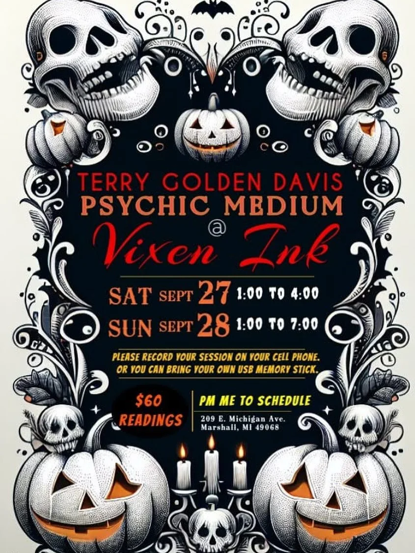 This Saturday and Sunday book your readings now!!!!