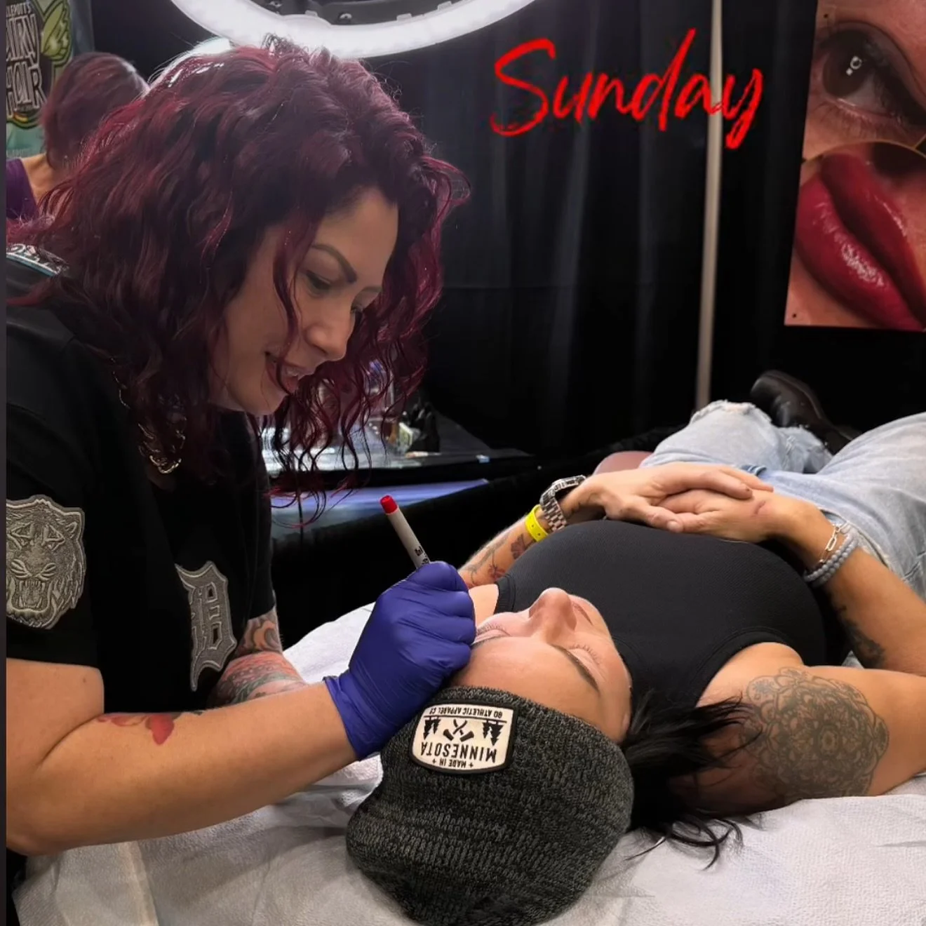 A bunch of photos from the @grandrapidstattoofestival  weekend 

Our original post got removed by ig ai 🙄 because it can&rsquo;t understand the work we do for cancer survivors as art work  and that it doesn&rsquo;t go against community standards 
So