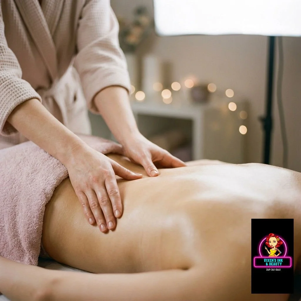 Ready for a little self-care magic? ✨ Swedish massage is all about pure relaxation and bliss! This classic technique features gentle, gliding strokes that melt away tension, boost circulation, and leave you feeling lighter, calmer, and totally refres