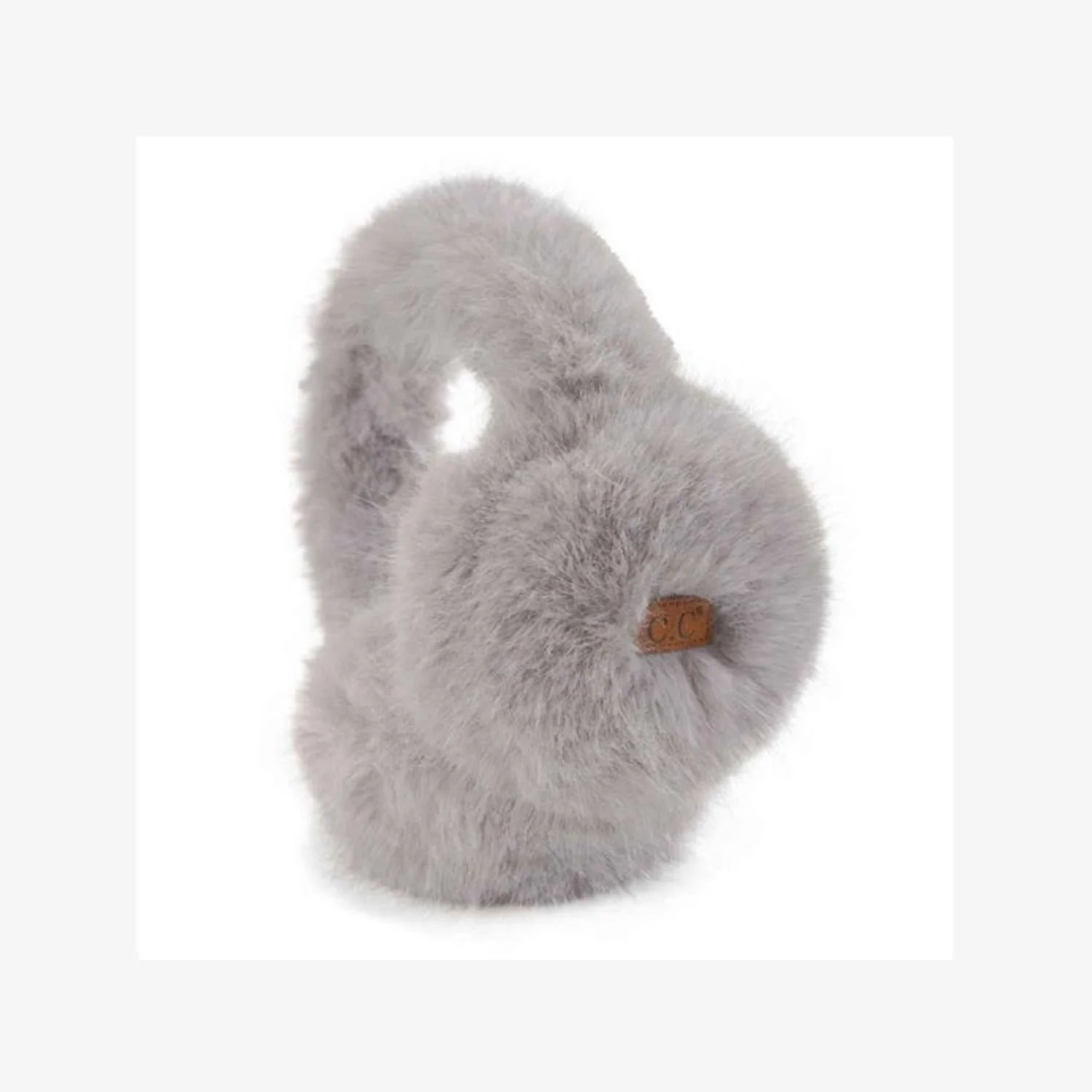 Solid Color Long Fur Winter Earmuff