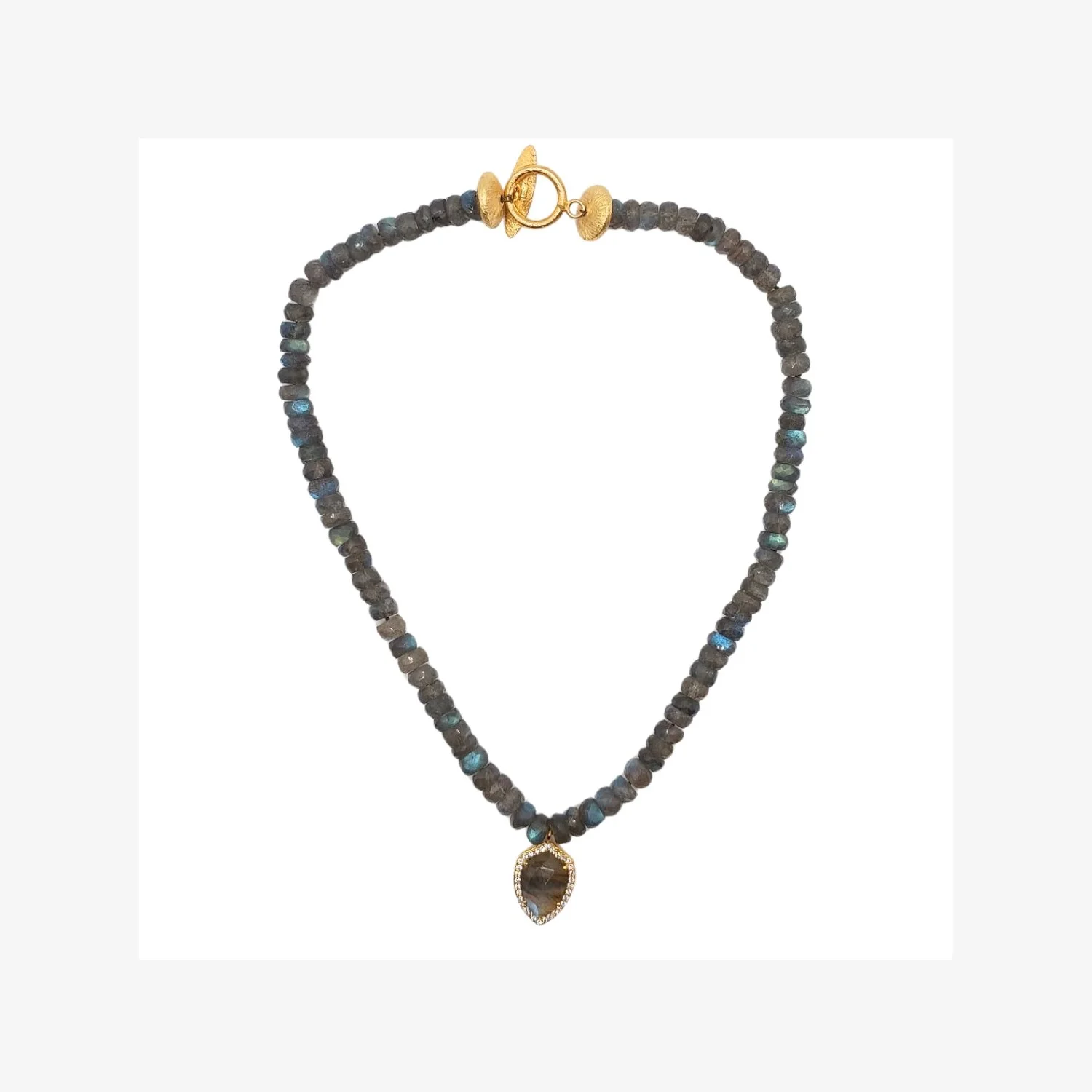 Labradorite Pendant and Necklace