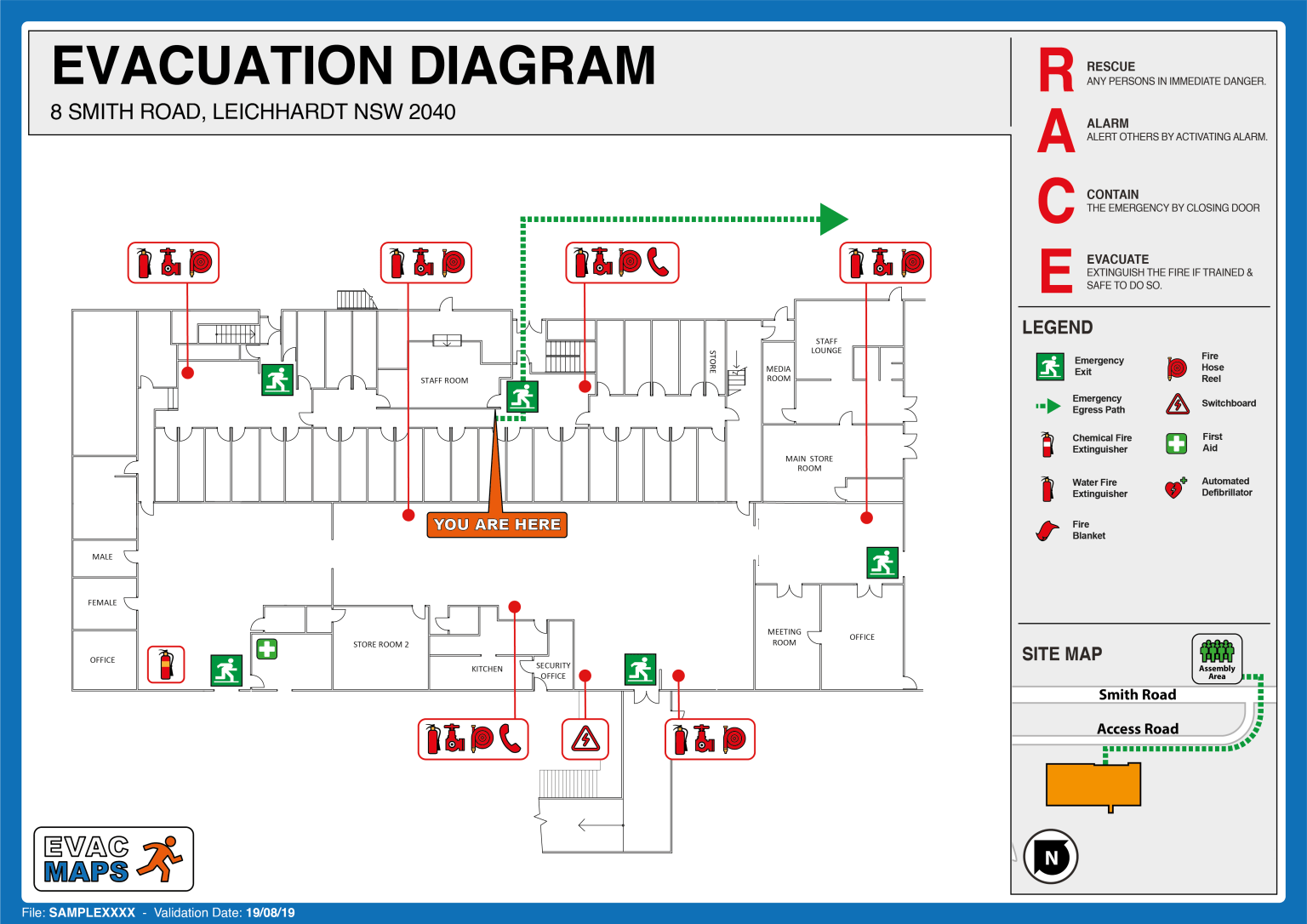 Emergency Response Map – Public Situation Maps – DIAHGQ