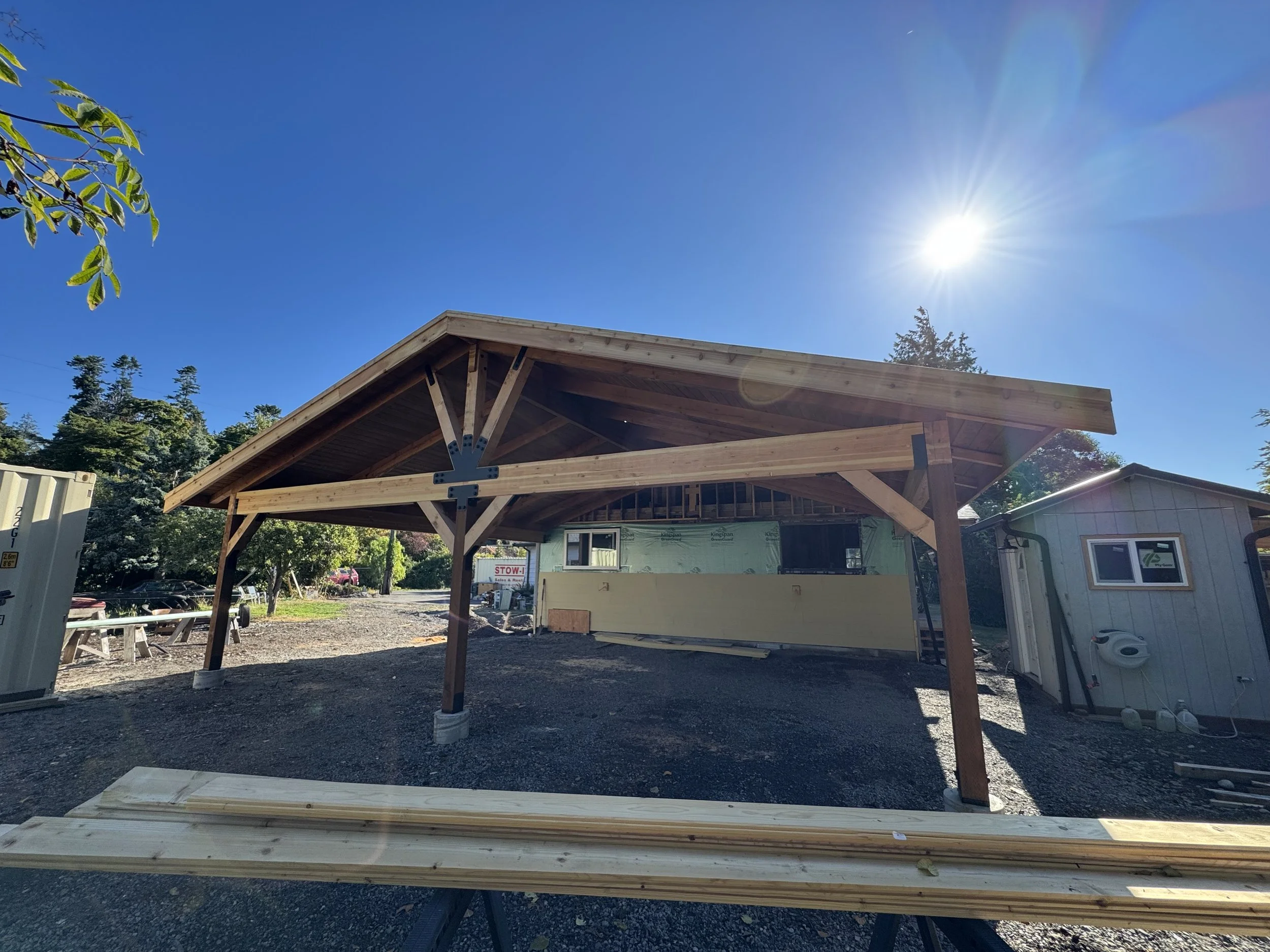 Timber Frame Carport