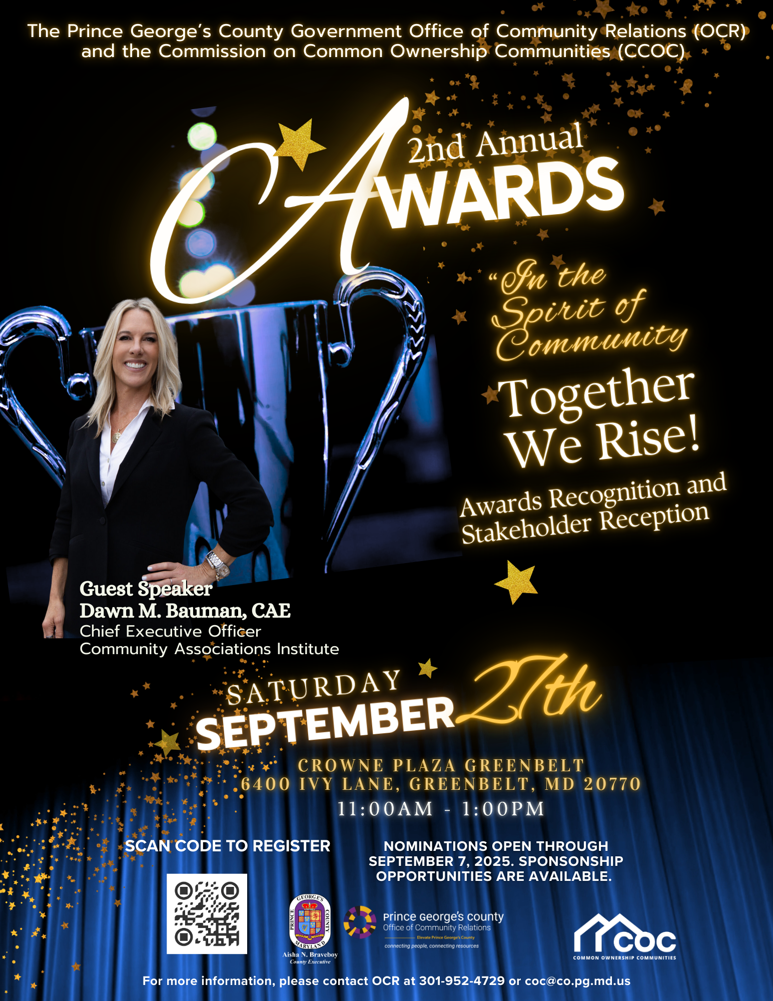 2nd Annual "In the Spirit of Community” Awards Recognition and Stakeholder Reception