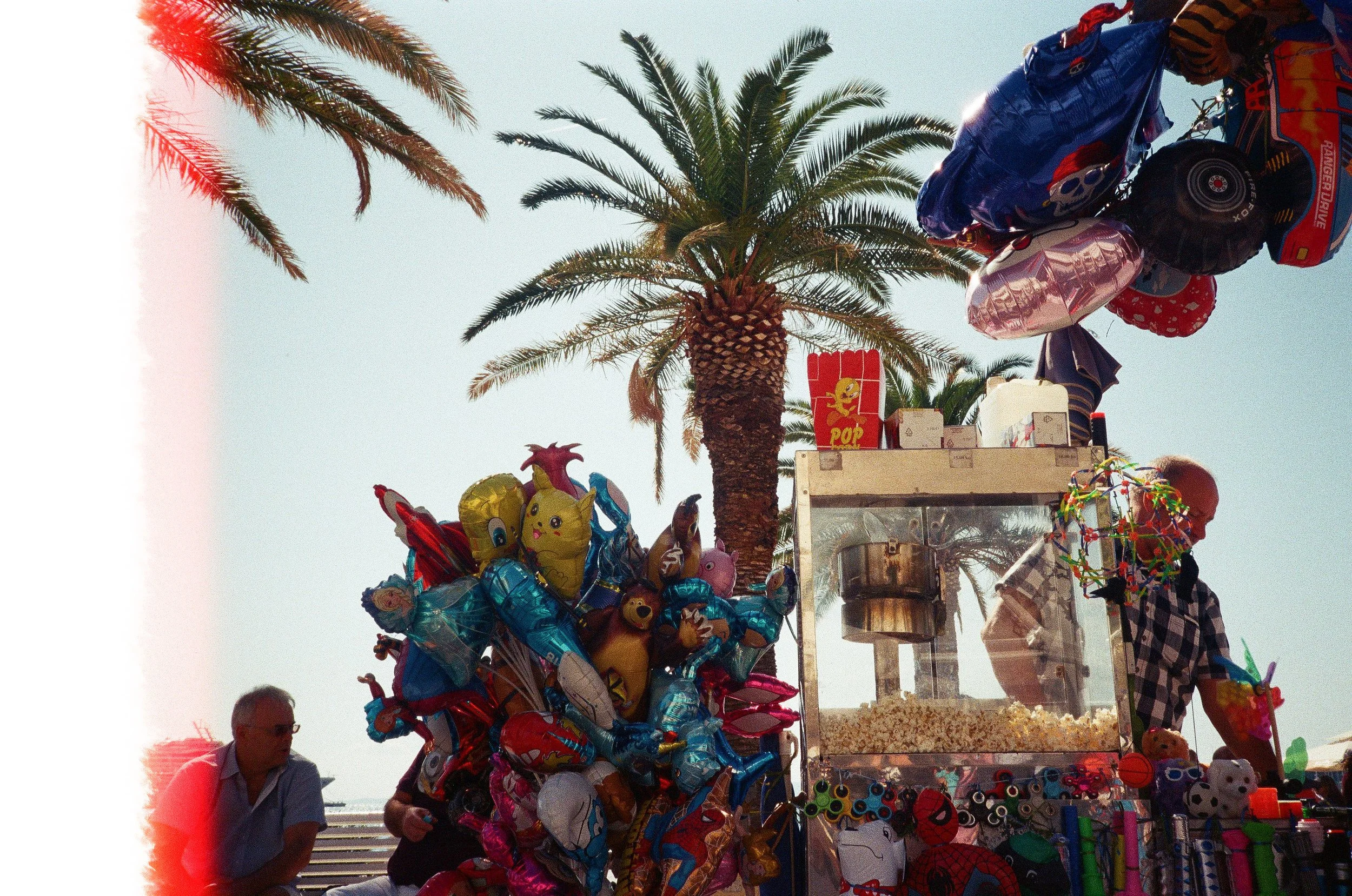 35mm photography Croatia street vendor