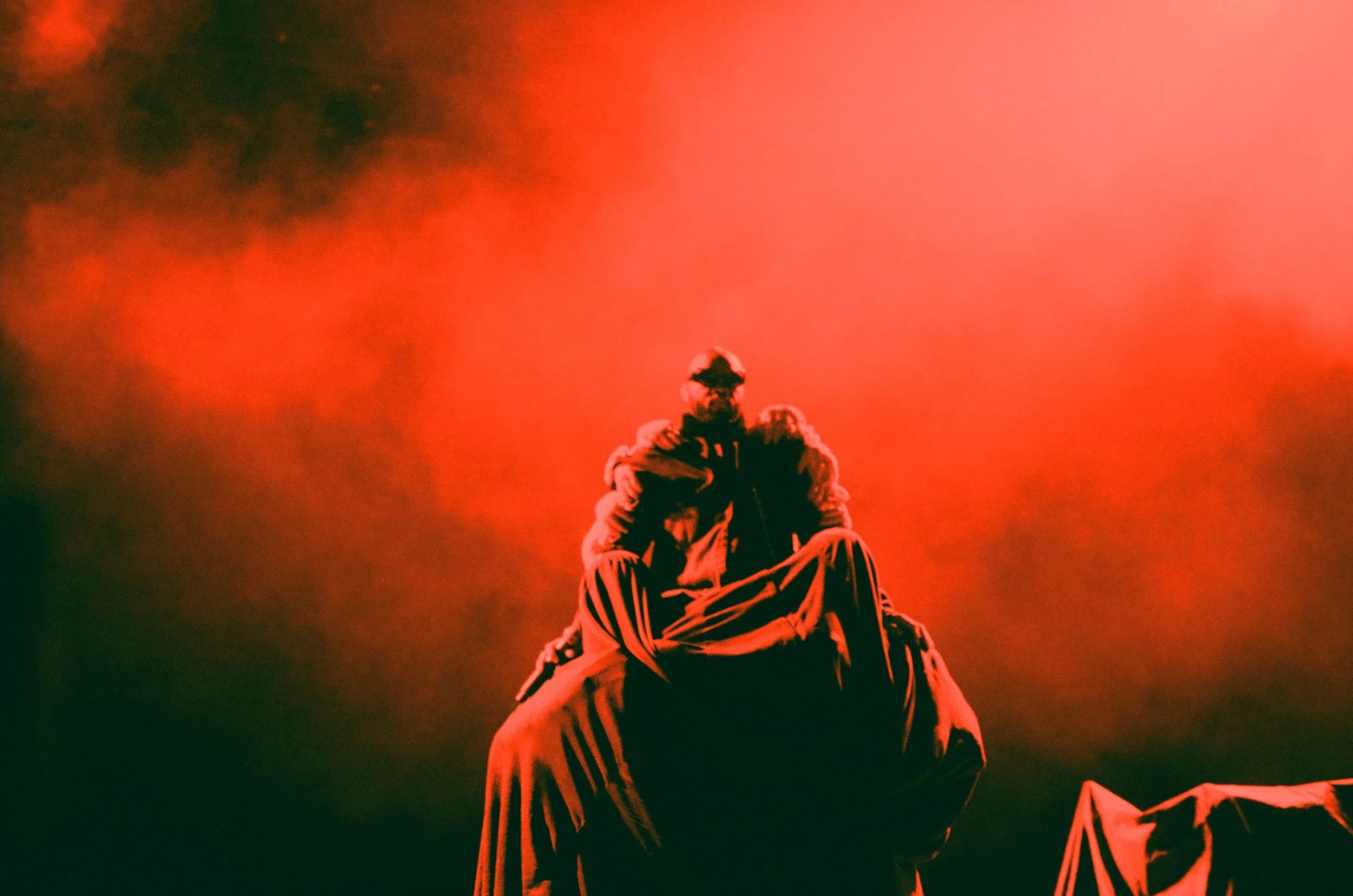 Genesis Owusu performing with Tame Impala 2022