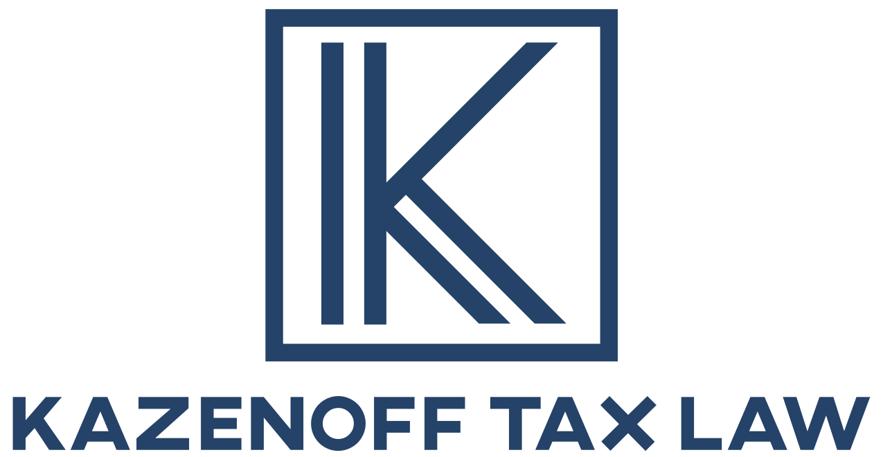 Kazenoff Tax Law