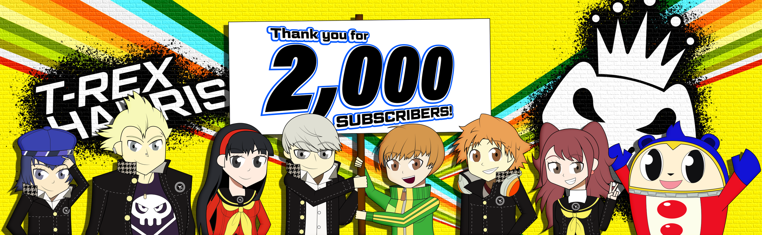 Persona Series | 2,000 Subscribers Celebration Drawing