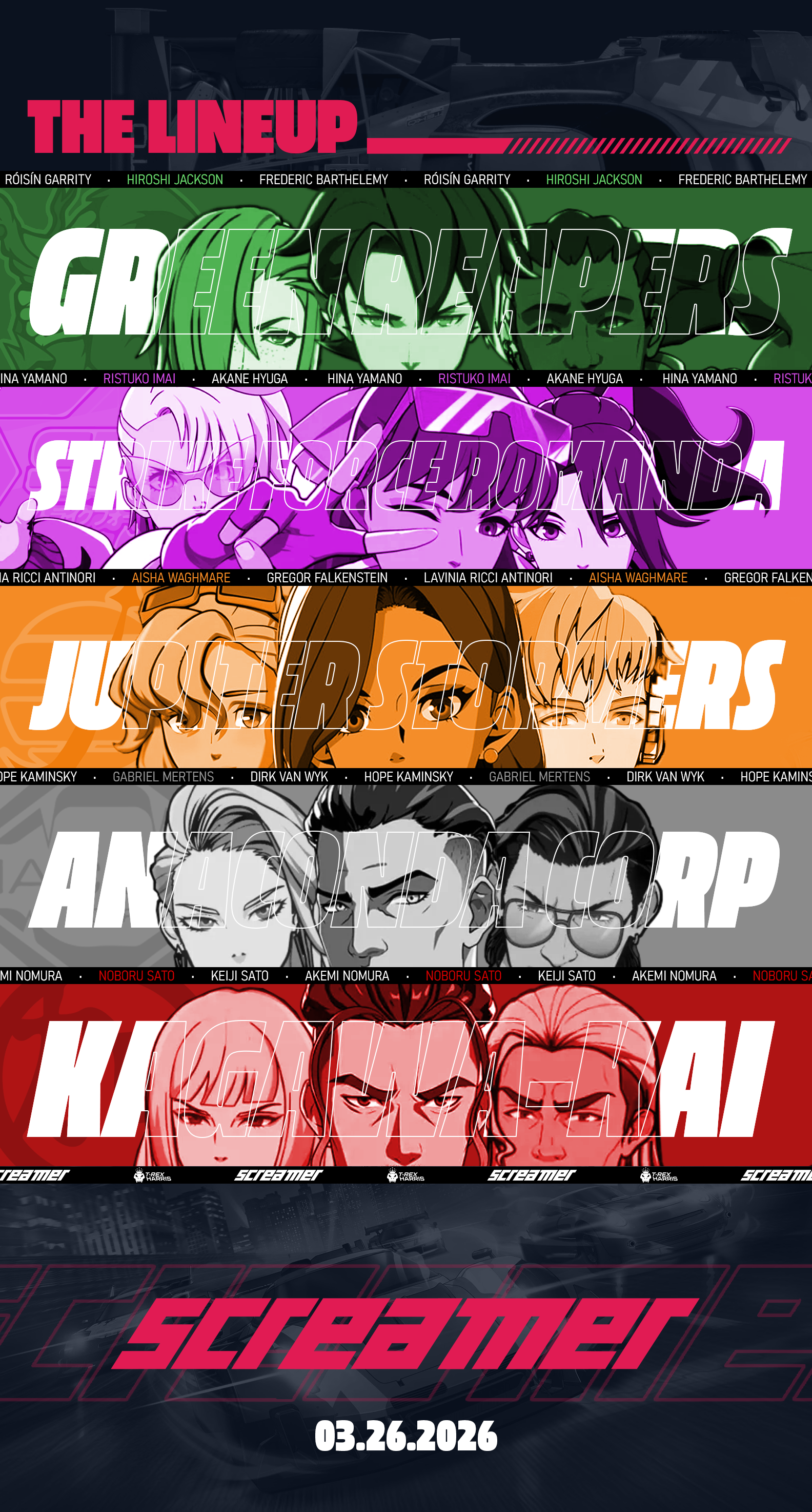 Screamer | The Lineup