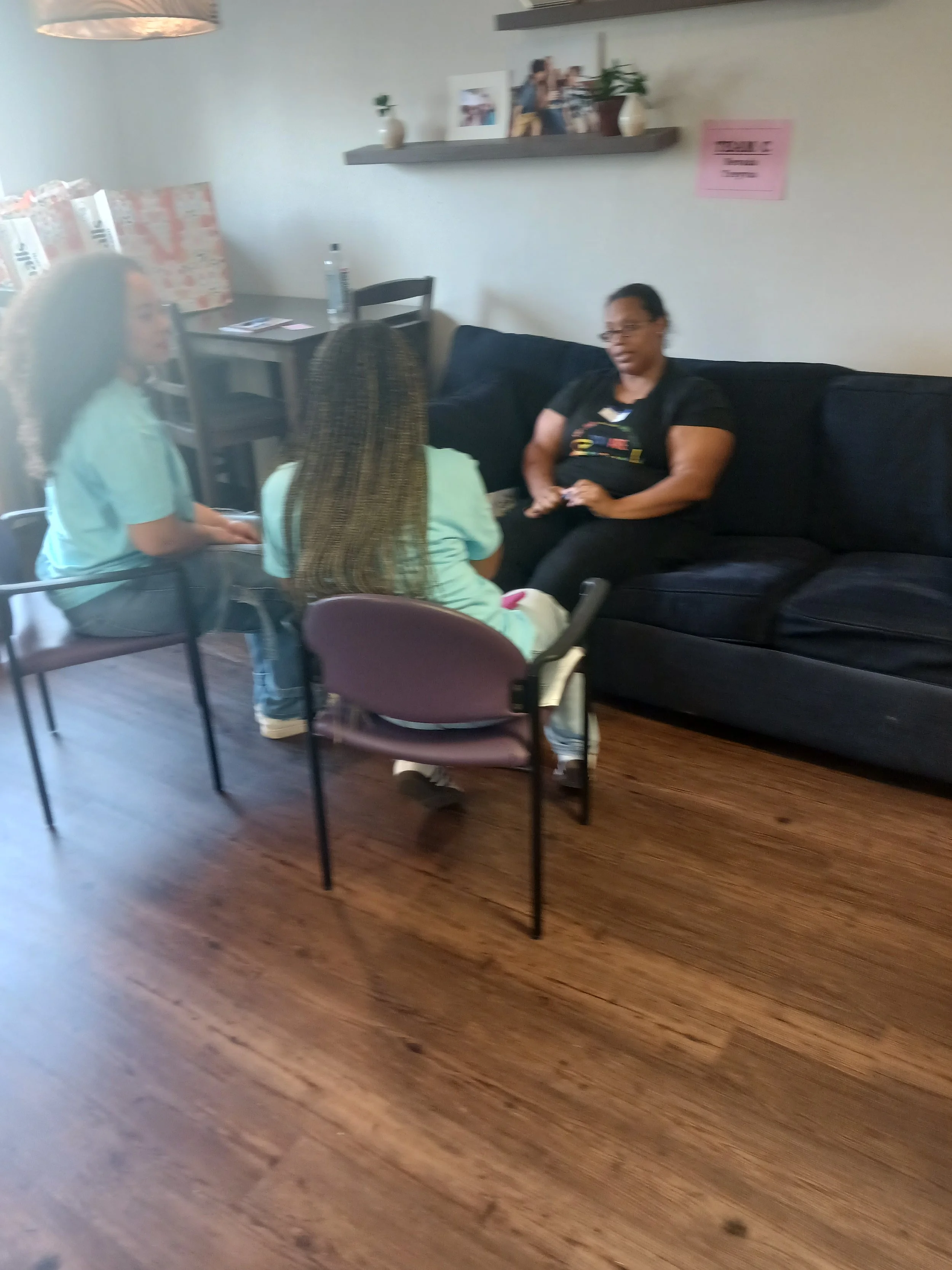 Women Empowering Women during Prayer Ministry