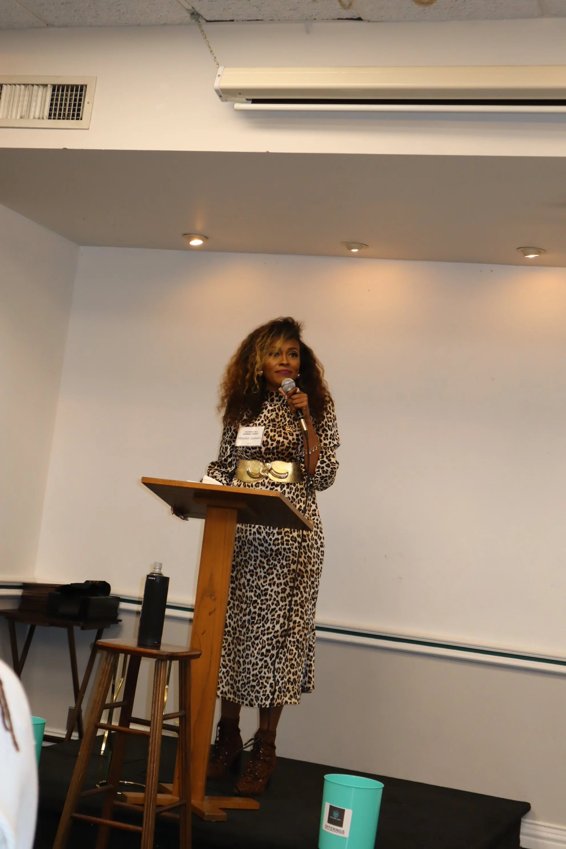 Guest Speaker:  Minister Jasmine Johnson
