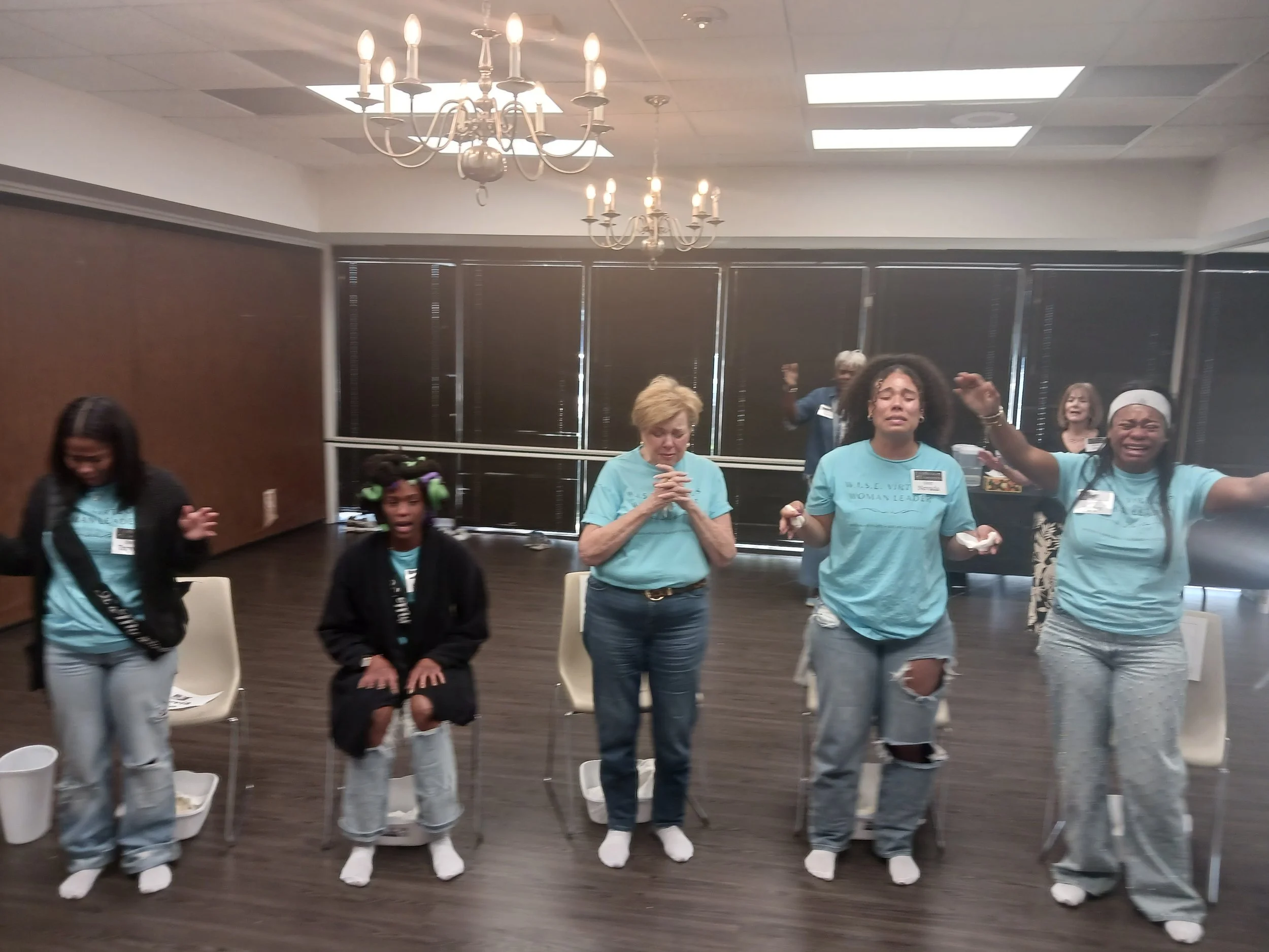 Foot Washing & Commission Ceremony for W.I.S.E. Virtuous Woman Leadership on 11-8-25