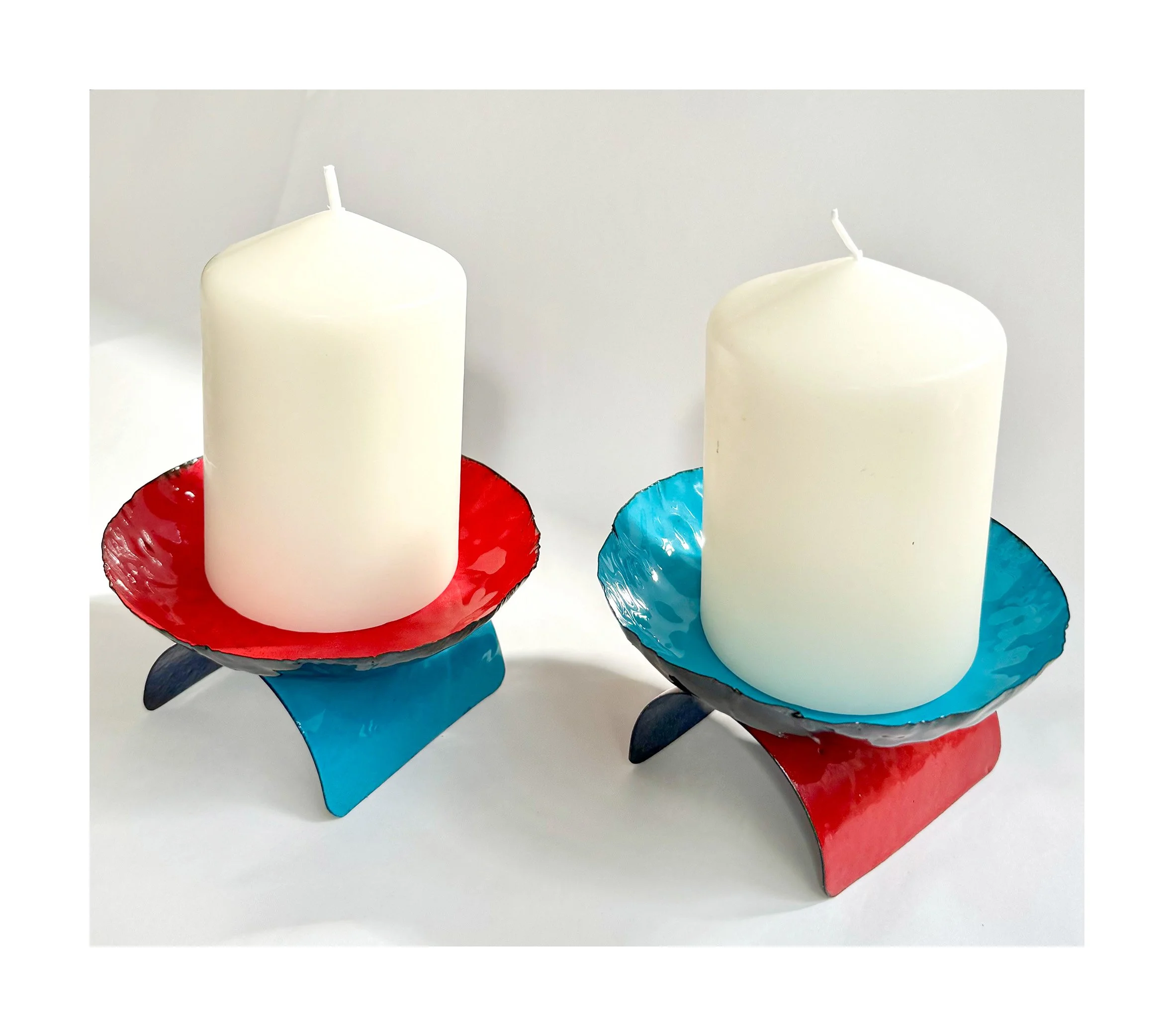 Round Stacked Candle Holder