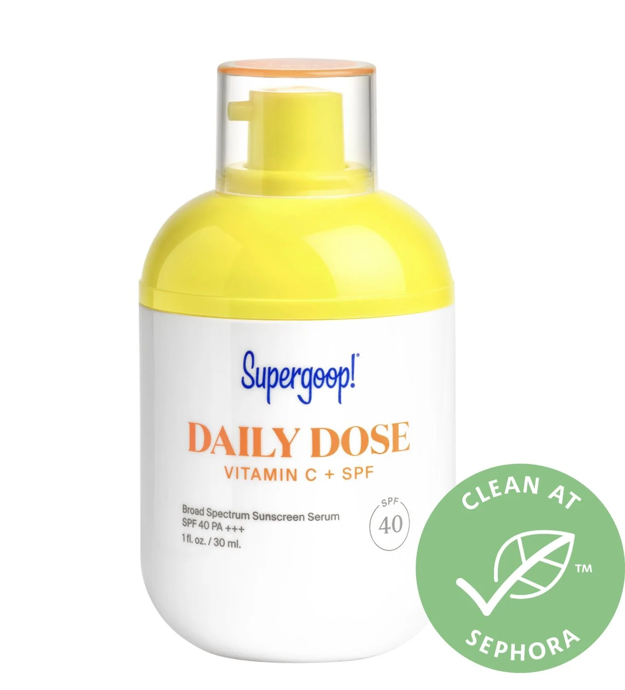 Supergoop!
Daily Dose Vitamin C + SPF 40 Sunscreen Serum PA+++