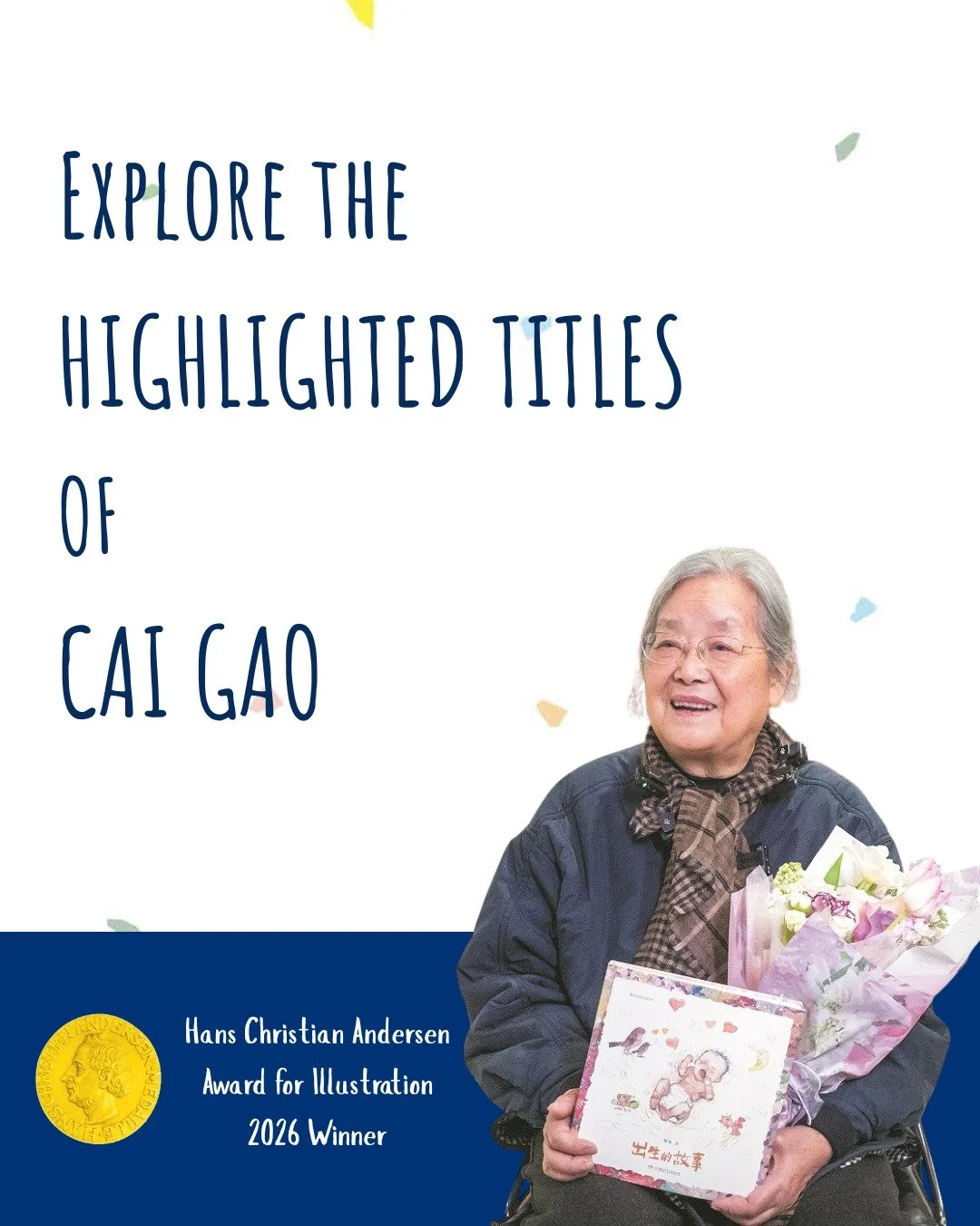 💌 Here's an invitation to explore CAI Gao's magical picturebook world! 

CAI Gao, the winner of the Hans Christian Andersen Award for Illustration 2026. Her work speaks to the heart of childhood -- gentle, poetic, and profound.

#chinesepicturebook 