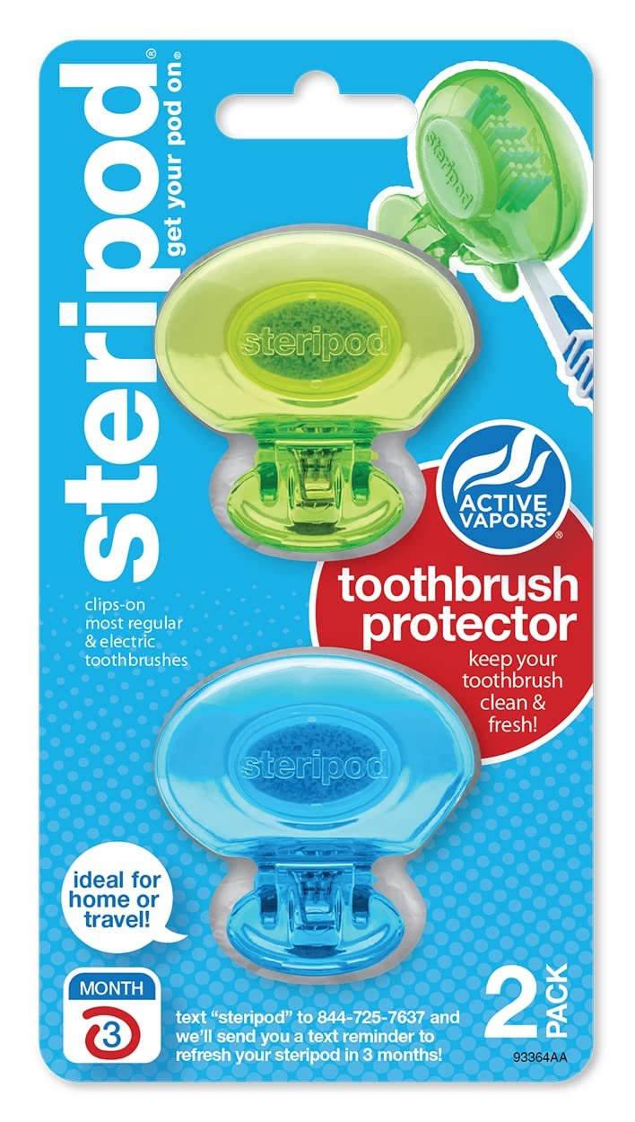 Steripod Clip-On Toothbrush Protector