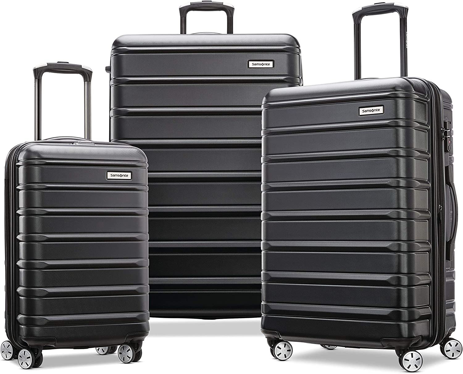 Samsonite Omni 2 Hardside Expandable Luggage with Spinner Wheels, 3-Piece Set