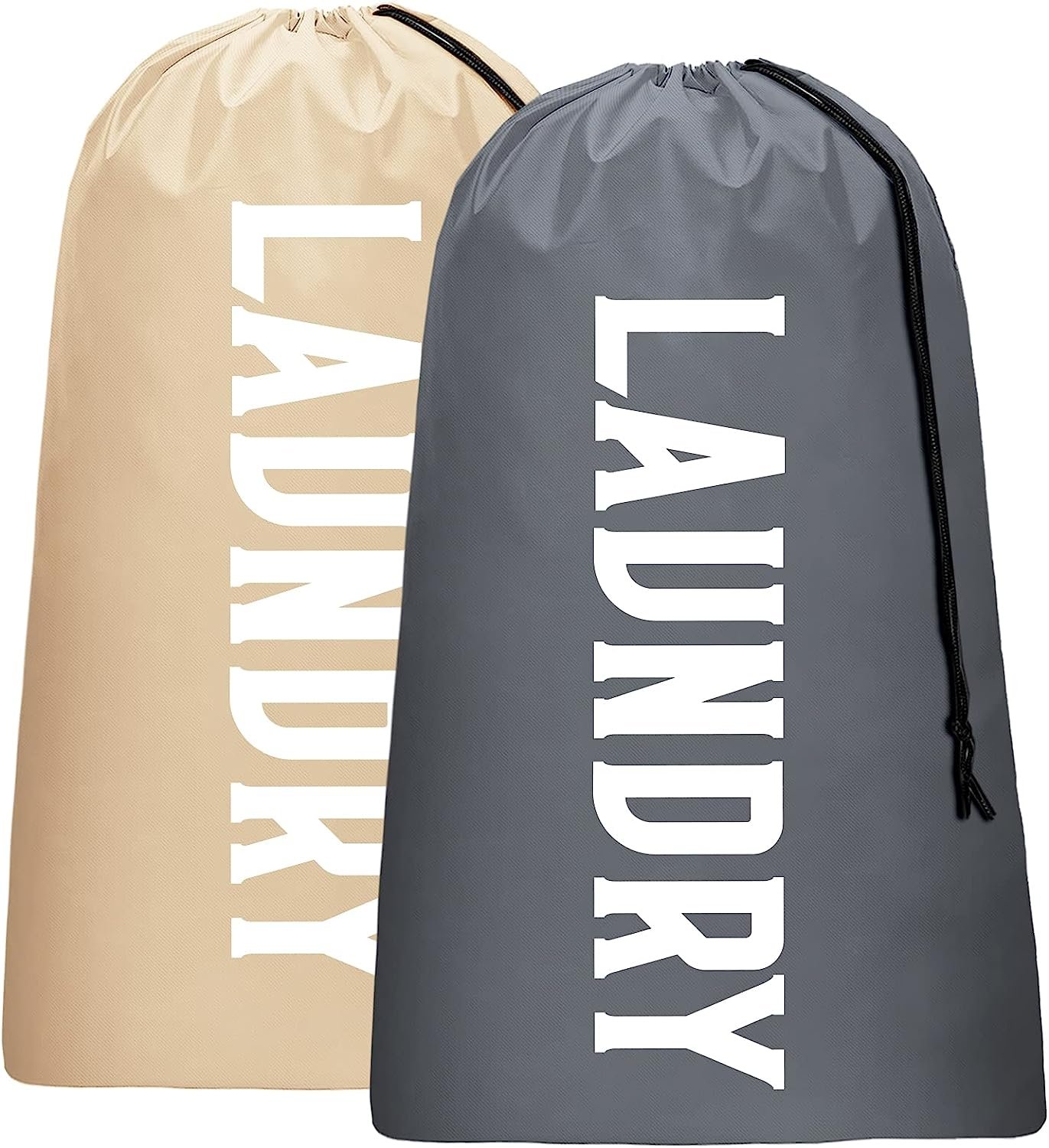 2 Pack XL Travel Laundry Bag