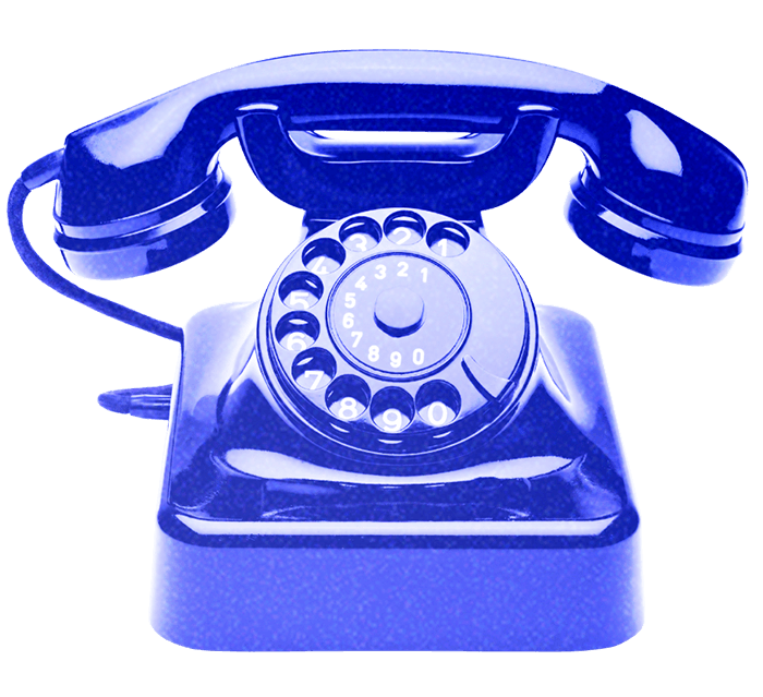 rotary telephone - girl empowerment contact