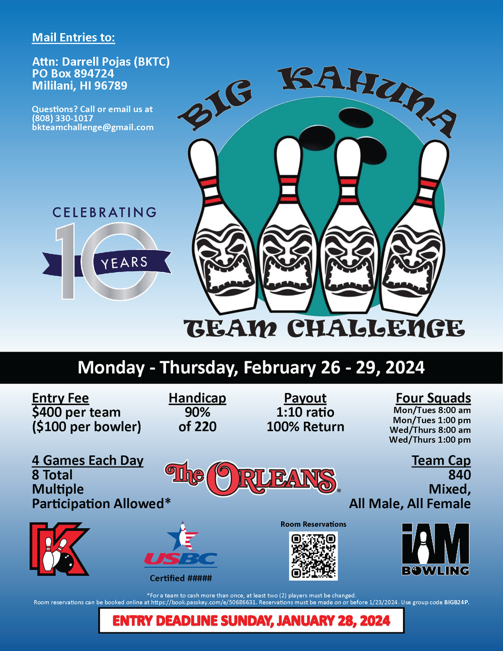 Events — Big Kahuna Team Challenge