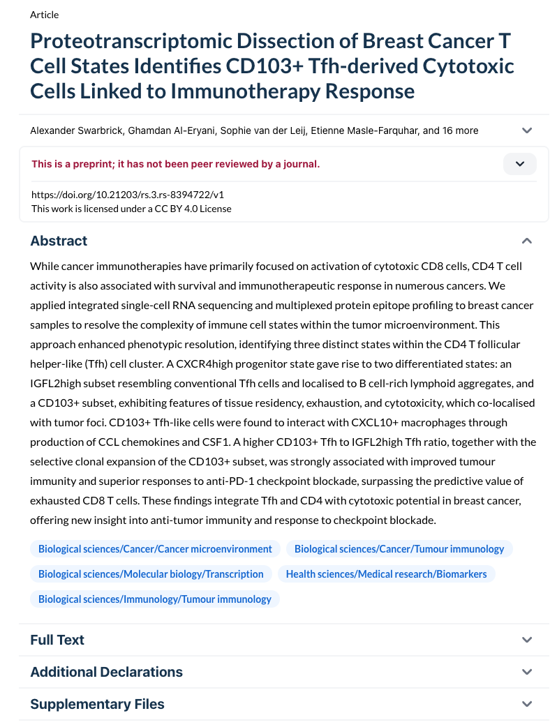 Preprint!