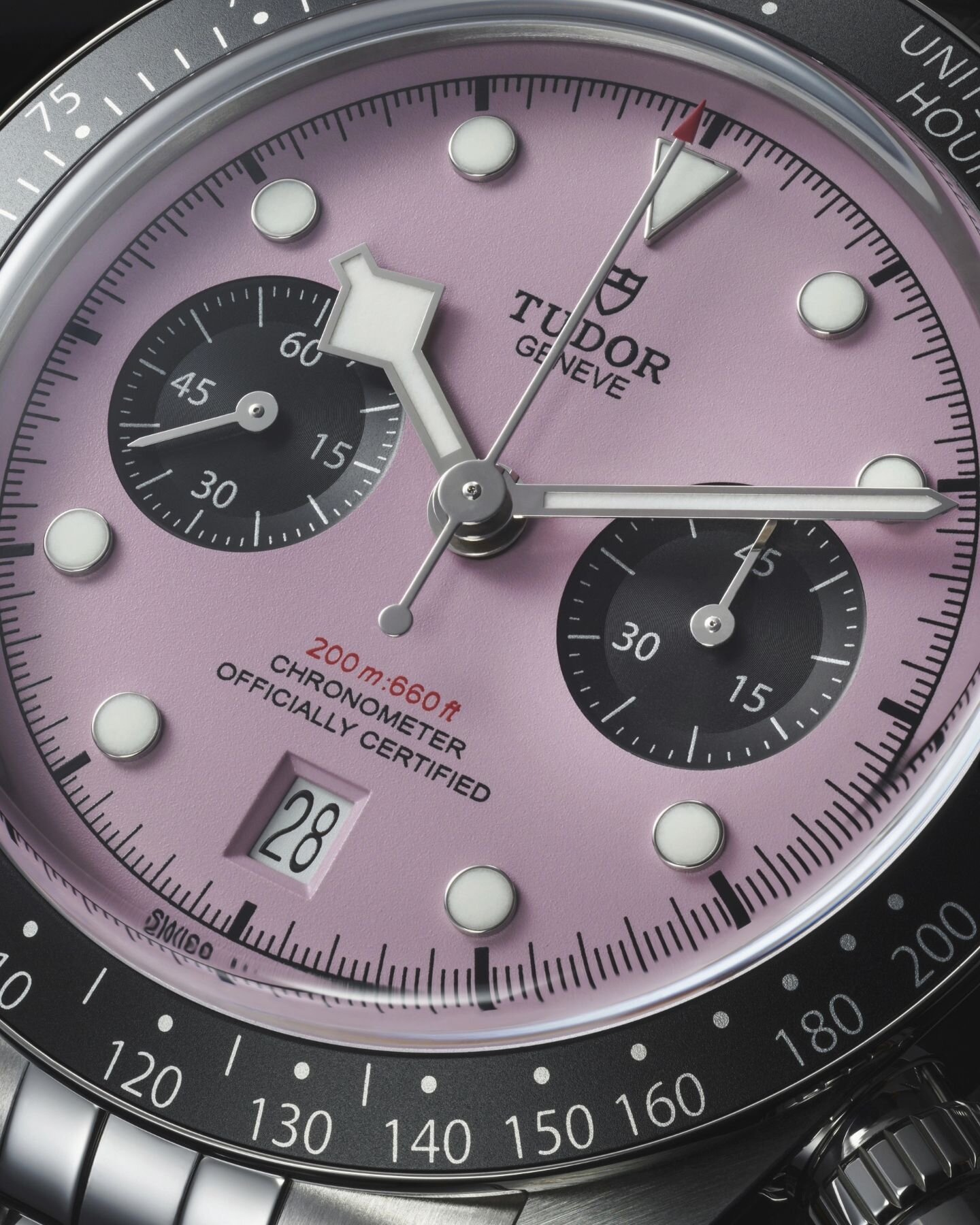 Dare to be different with the new #TudorBlackBay Chrono &ldquo;Pink&rdquo; inspired by the daring spirit of TUDOR ambassadors. A pink dial might seem unexpected at first, but going against the grain is part of @tudorwatch core DNA. This new version o