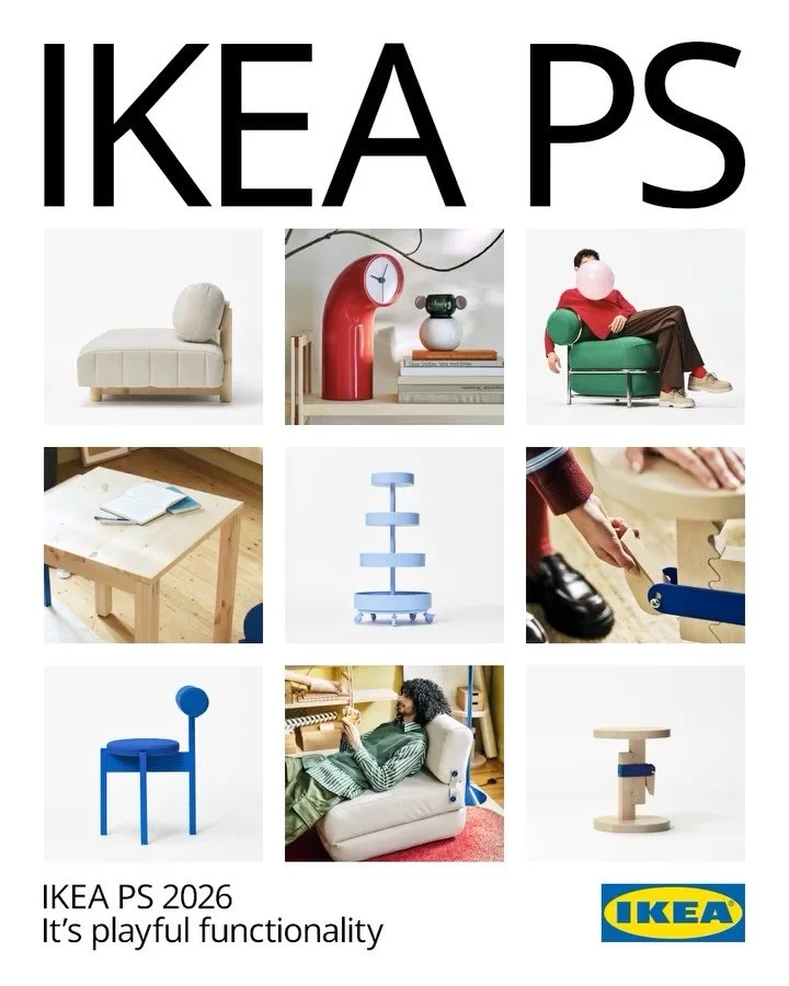 IKEA PS 2026 is here! ✨ @ikeaswitzerland 
This collection is ready to rock, roll, peek, and reverse its way into your home.
Since its debut in 1995, the IKEA PS collection has been pushing the boundaries of Scandinavian design making it available to 