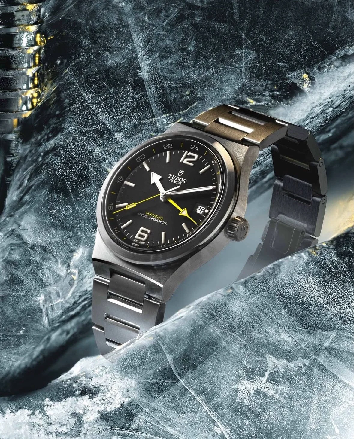 The @tudorwatch Northflag is back 🏳️
Built for adventure, reimagined for today. A new design, GMT function and Master Chronometer certification make its return one worth watching. #KioskAgency