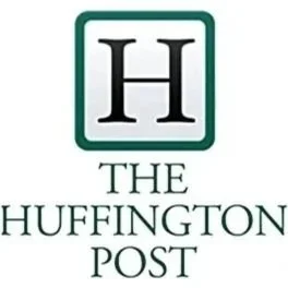 Logo of The Huffington Post with a large letter H inside a square and the text 'THE HUFFINGTON POST' below