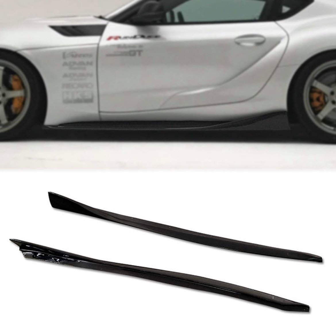 A90 Supra Side Skirts