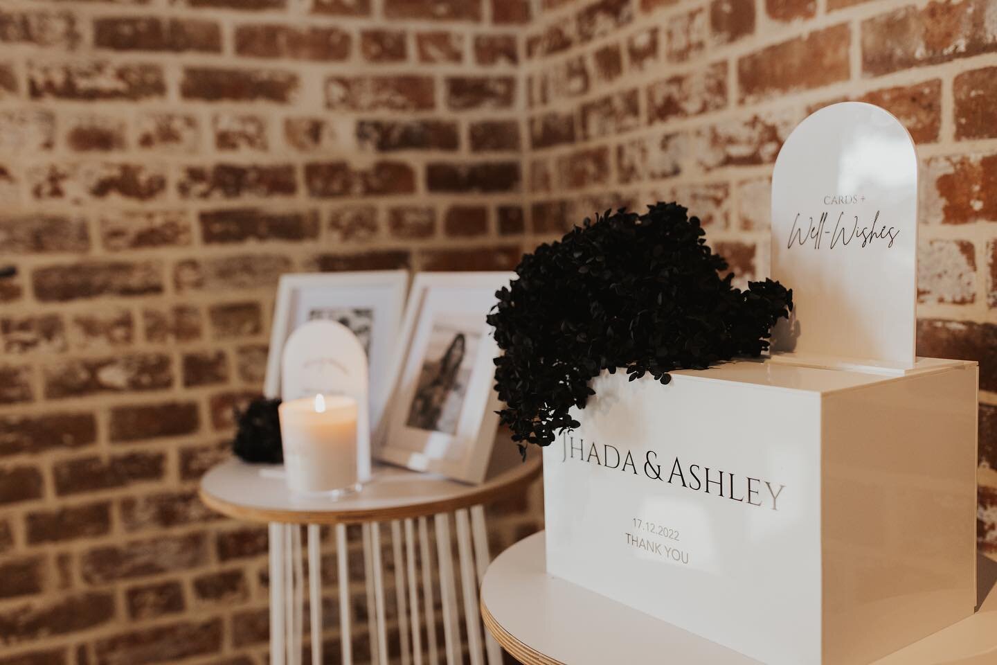 A black and white classic - featuring our acrylic signage &amp; wishing well 🤍🖤

Photographer: @sophieisabellaphoto 
Planner &amp; Styling: @encoreeventsnz 
Venue: @lochendwoolshed 

#modernwedding #acrylicsignage #customsignage #weddingsignage #wh