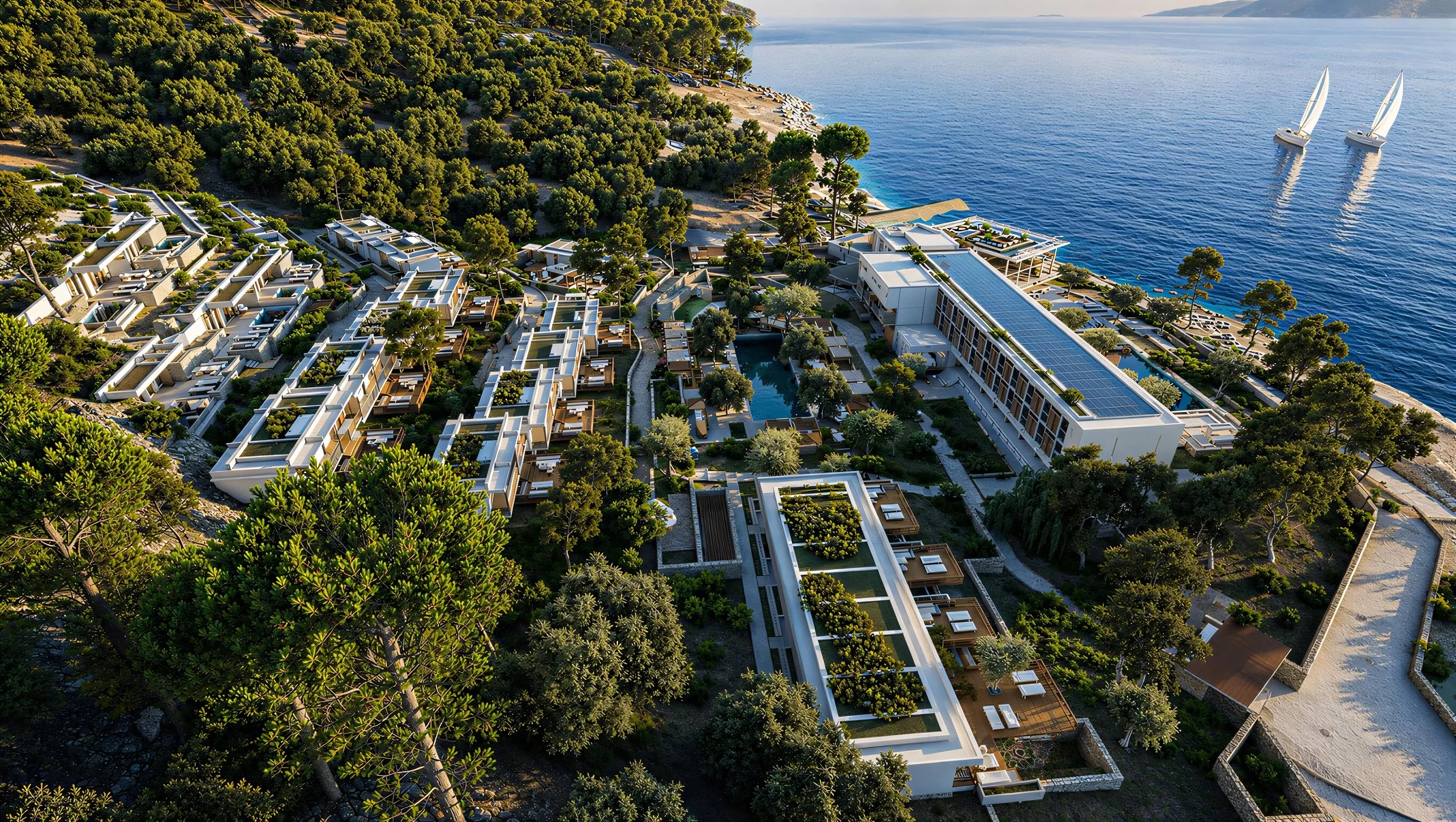 The restoration study approved for the historic complex in Spetses