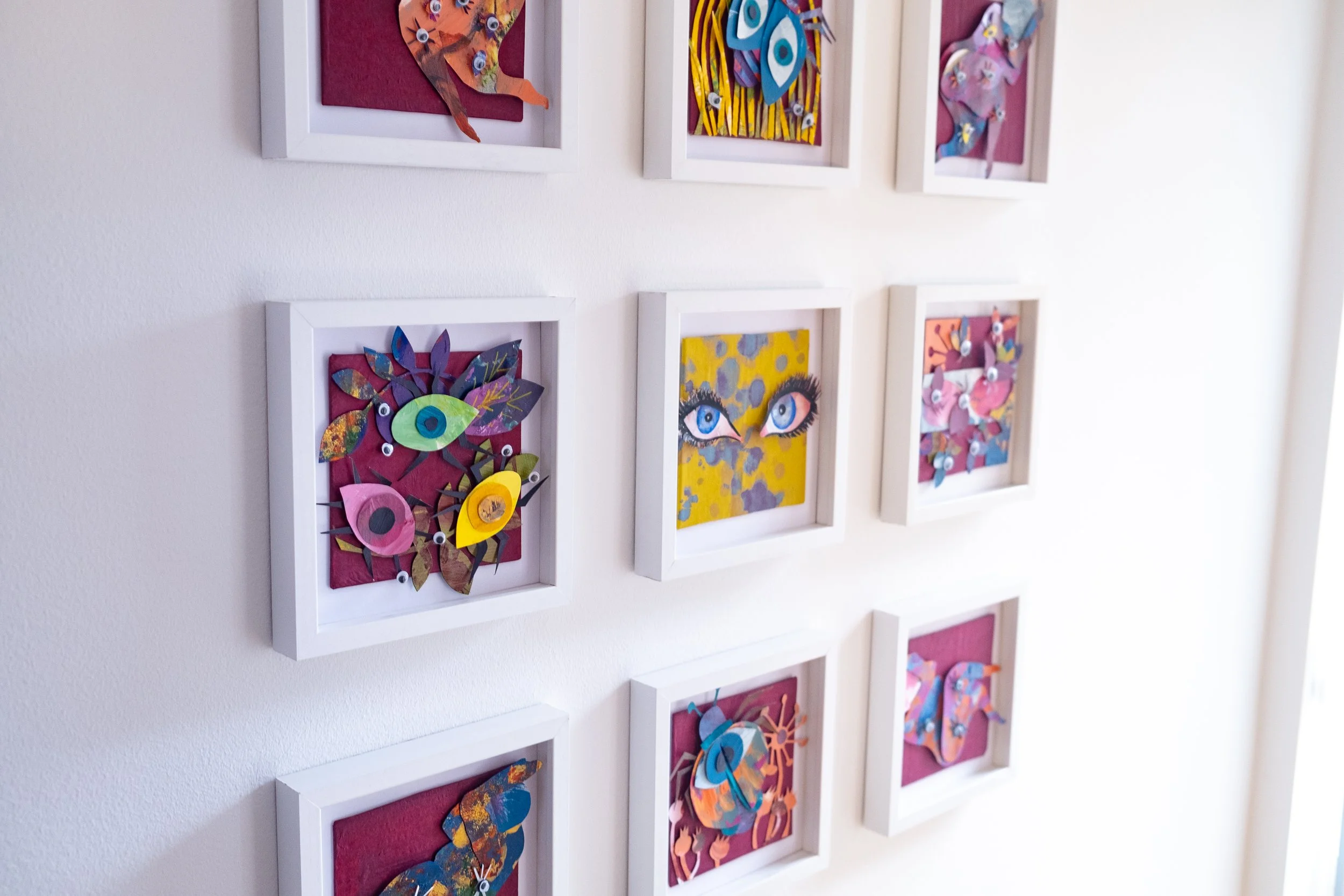 Inside the I Feel Your Eyes On Me Like Beetles collection