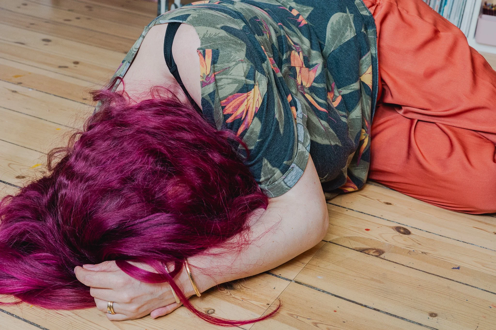 A very tired artist &amp; some super cool pots