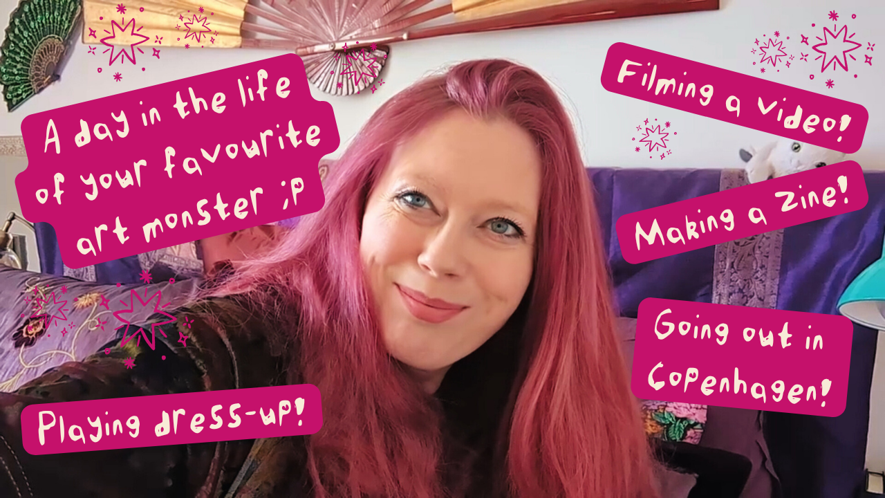 VLOG | A day in the Haus: zine-making, rule-breaking, and why I'm scared of my own Shorts