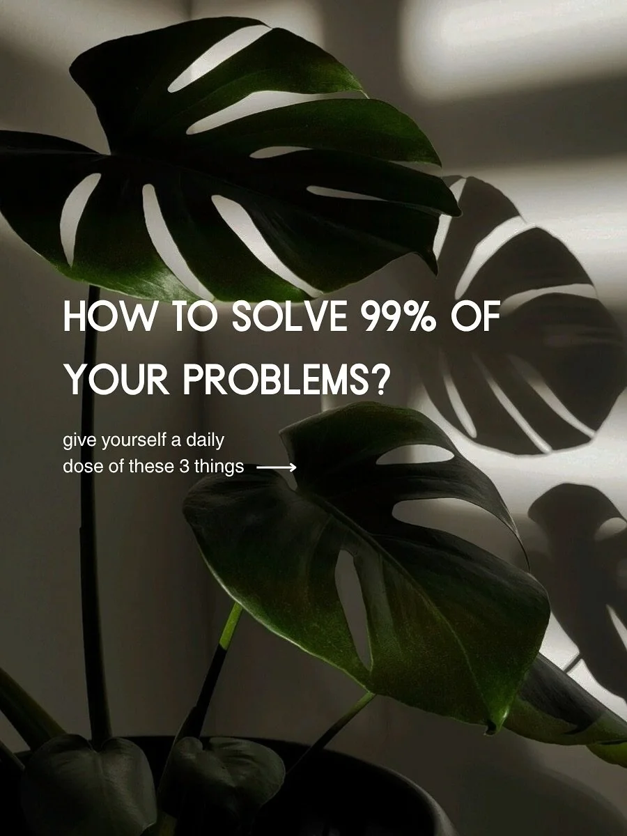 Sometimes, it&rsquo;s the simplest remedies that hold the key to unlocking the best version of yourself. 💚

Which one do you need more of in your life? 👇🏼 
#rawejuices #healthandwellness