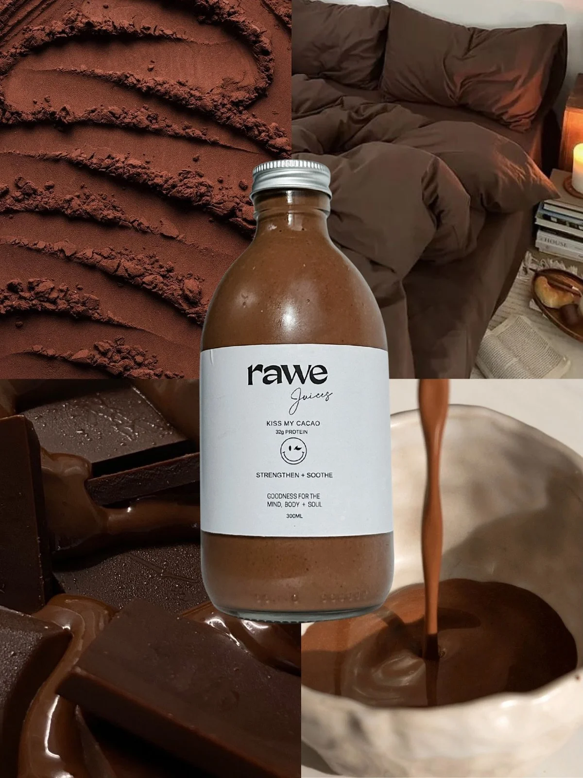 This one&rsquo;s for the fun, active &amp; the chocolate lovers.  A delicious creamy cacao blend that goes beyond just nourishing your body 🤎

A caramel like taste from medjool dates, a rich chocolatey flavour from ceremonial grade cacao with slight