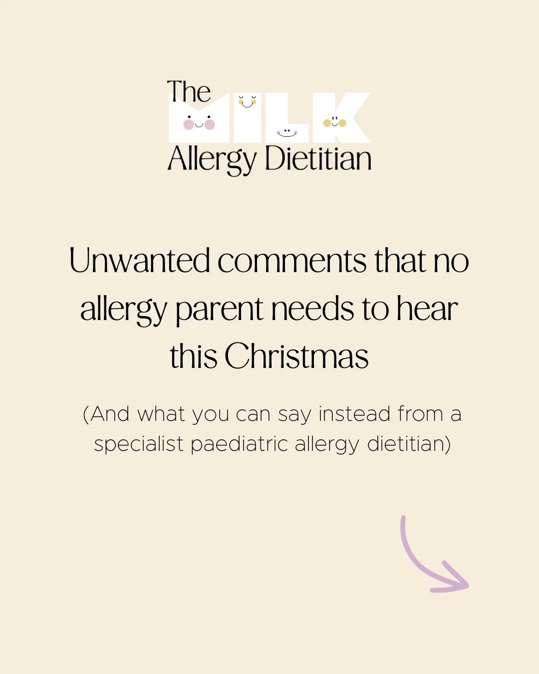 The festive period is filled with gatherings, catch ups, food and usually&hellip;

☹️unwanted comments 
☹️Unasked for opinions. 
☹️ Well-meaning remarks that don&rsquo;t always feel very kind.

They can leave you feeling judged, anxious, or like you 