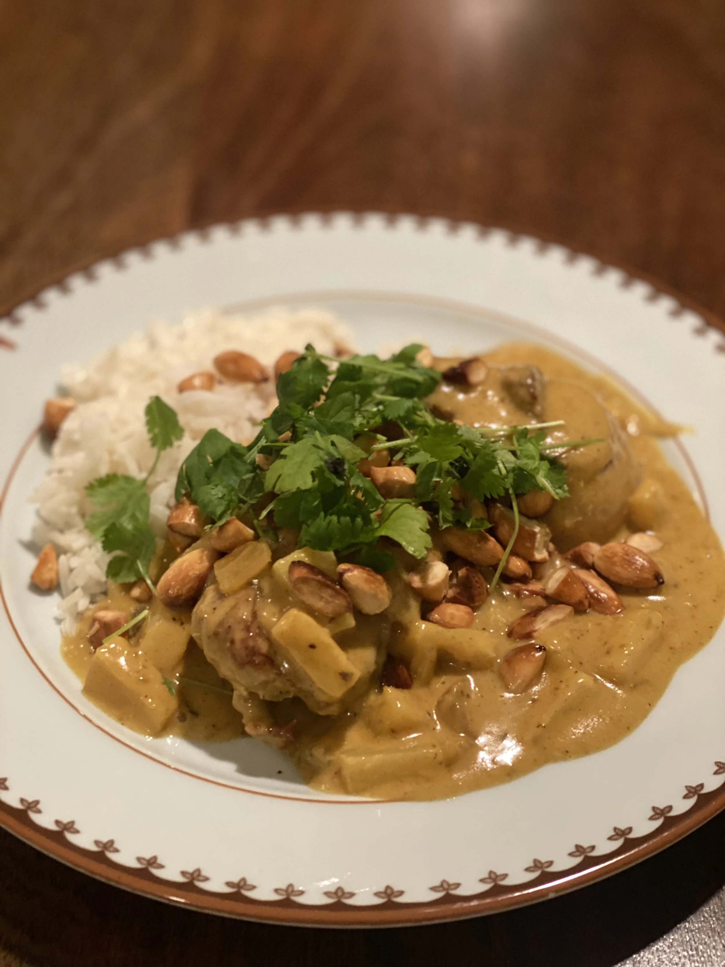 80 Talls Svinefilet i Curry
